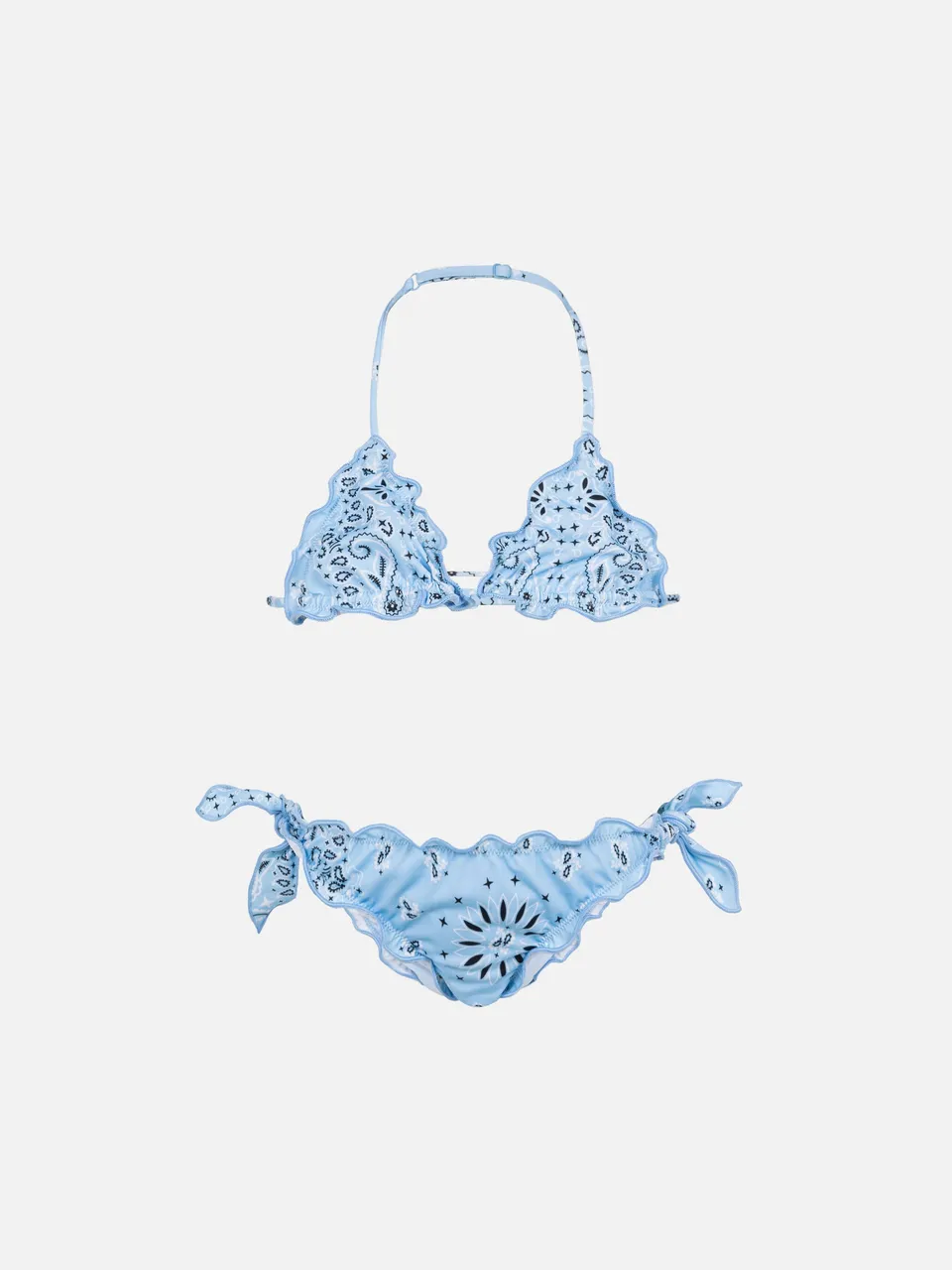 mc2-saint-barth-bikini-a-triangolo-cris-con-stampa-bandana-azzurra image 1