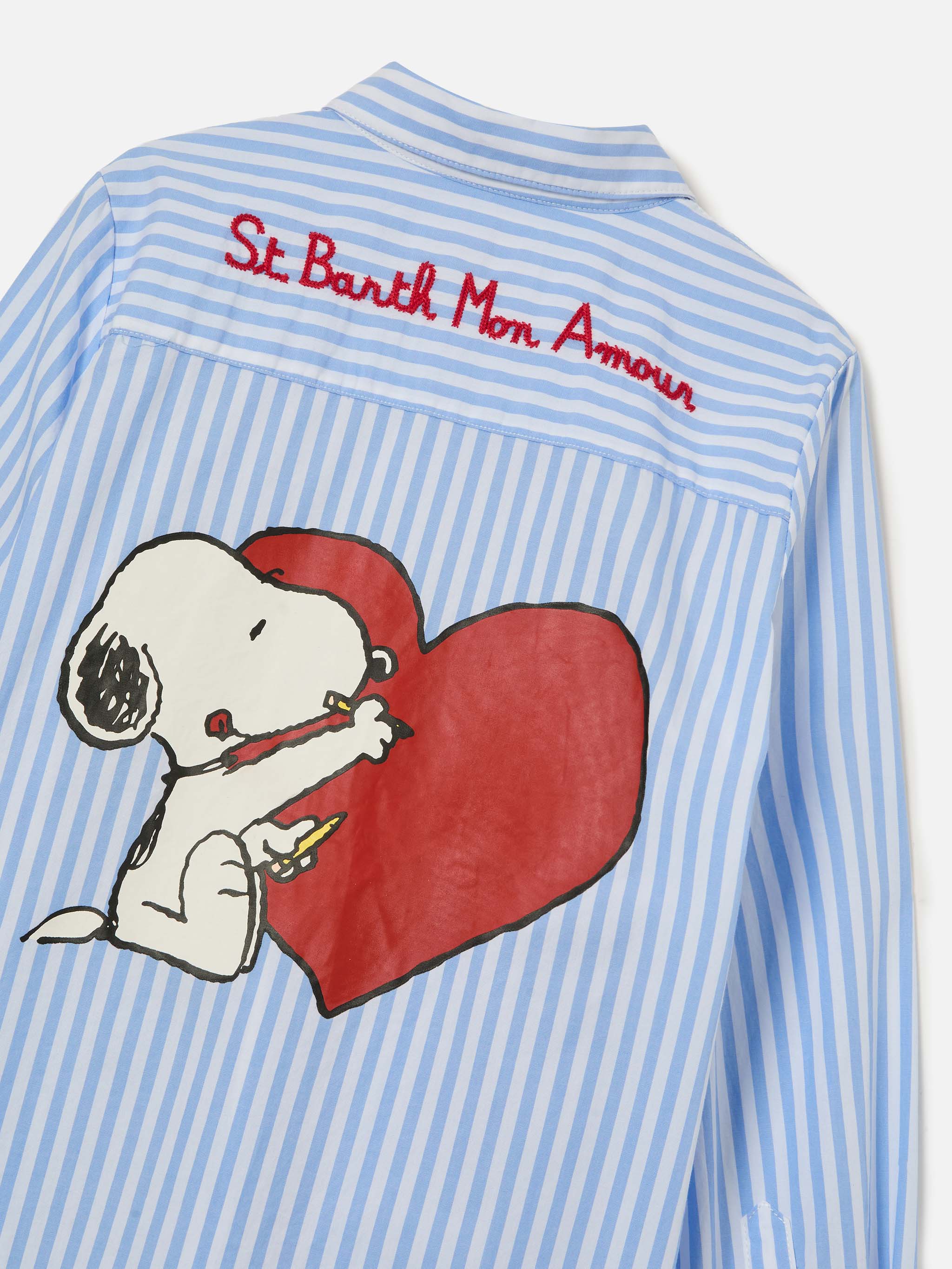 mc2-saint-barth-camicia-mini-brigitte-edizione-speciale-peanuts-popeline-di-coto image 2