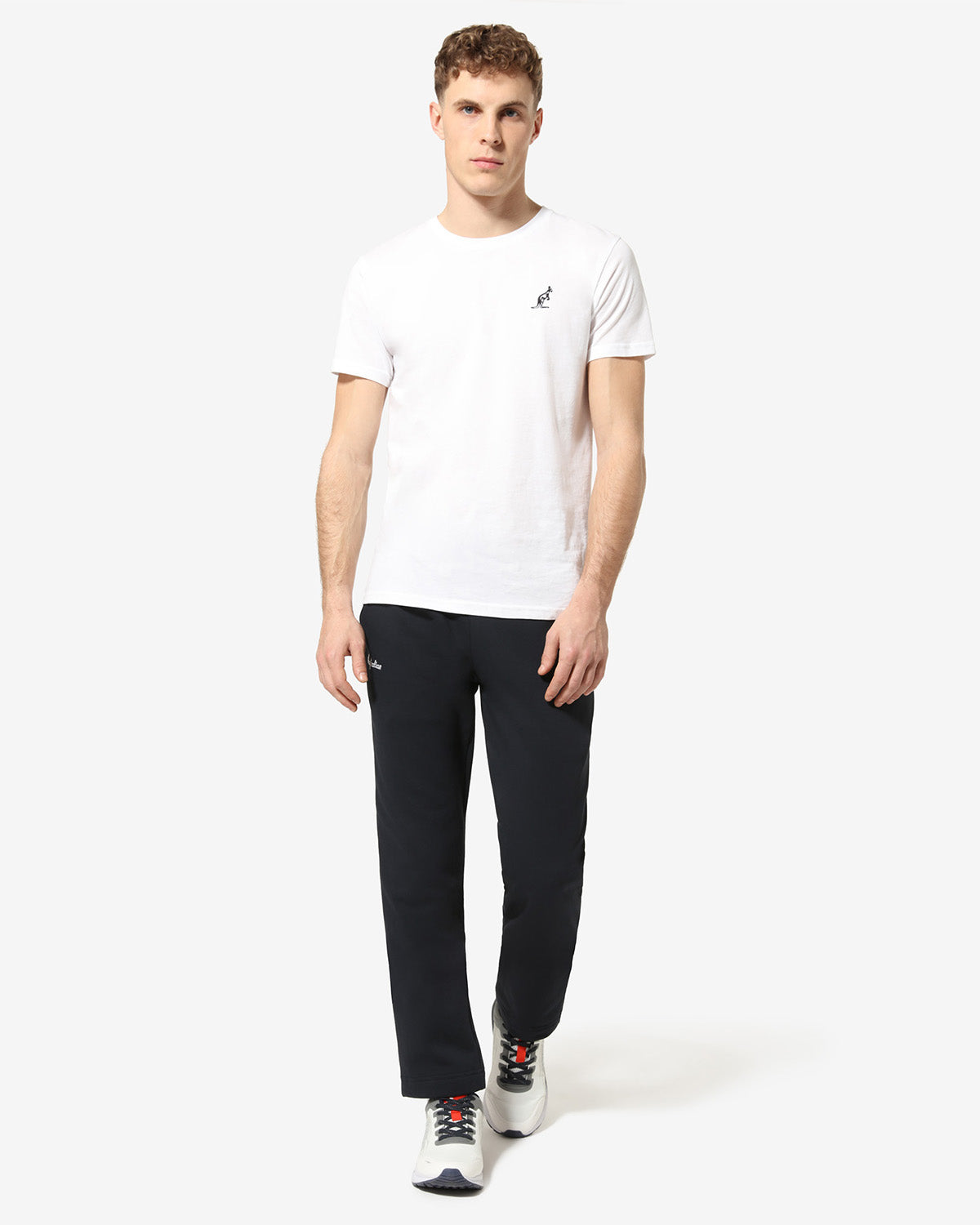 australian-basic-t-shirt-t-shirt-cotone-bianco-regular-fit image 2