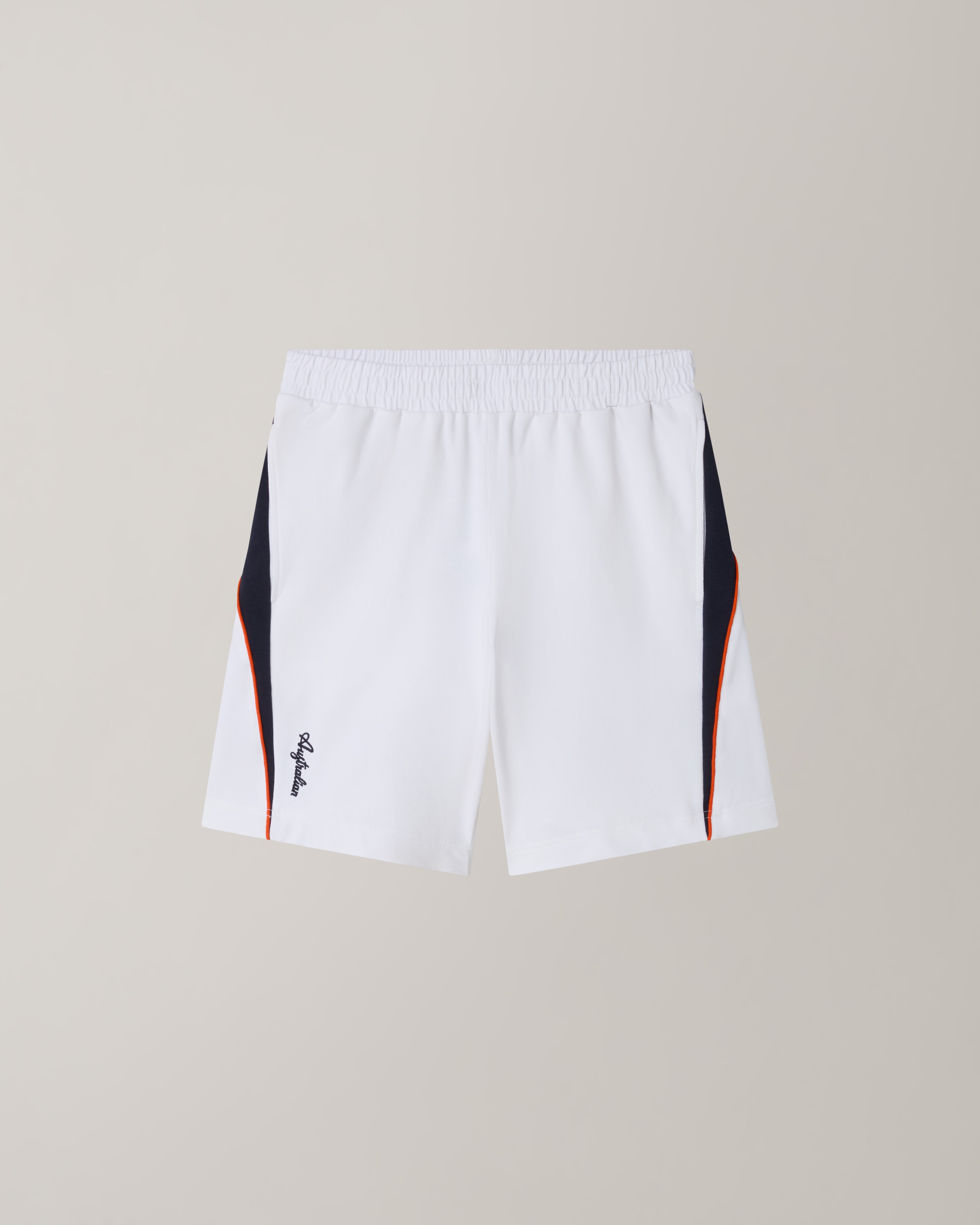australian-leyton-short-short-in-felpa-bianco image 6