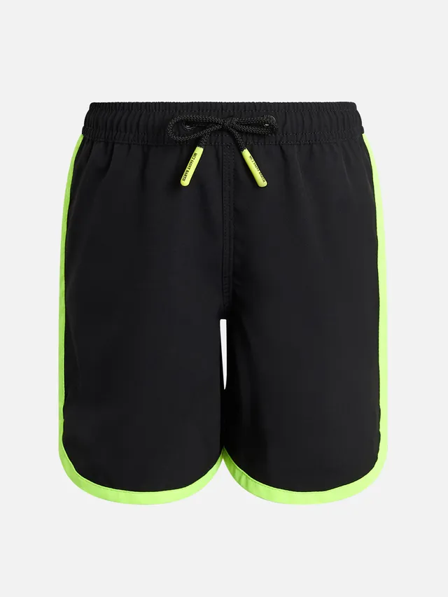 mc2-saint-barth-costume-mare-bambino-kyte-comfort-jr-lungo-nero-con-profilo-fluo image 1