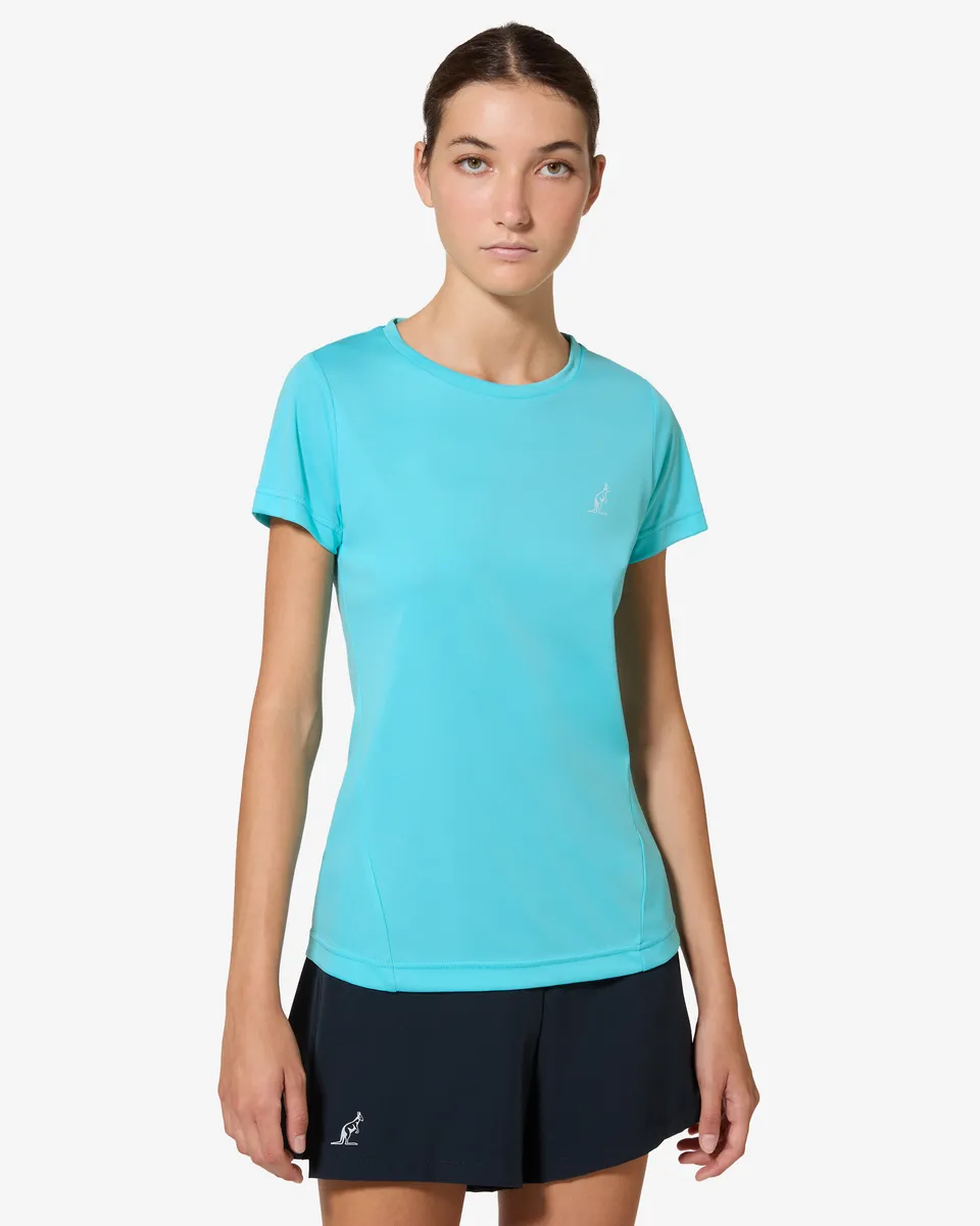 australian-essence-t-shirt-tennis-celeste-traspirante image 1