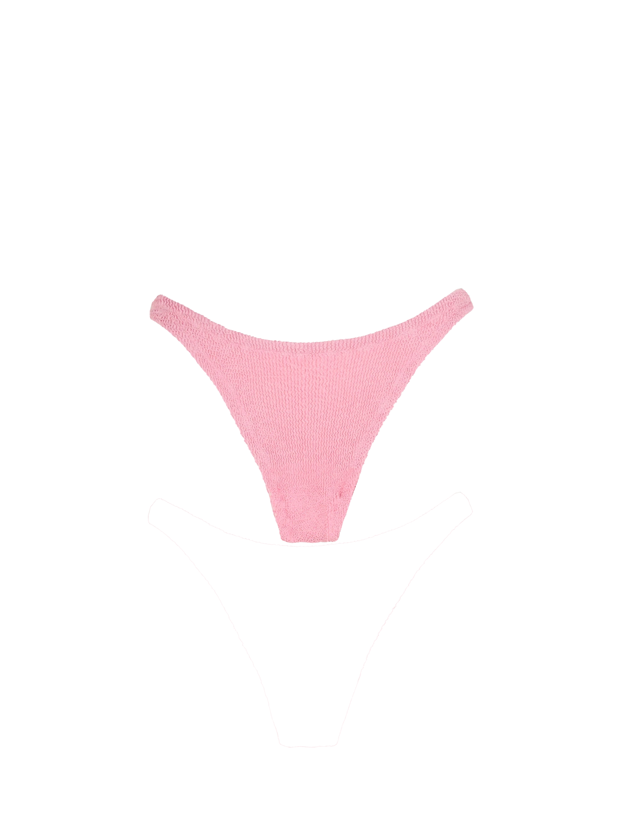 mc2-saint-barth-naomi-slip-mare-cheeky-in-tessuto-crinkle-rosa-tinta-unita image 1