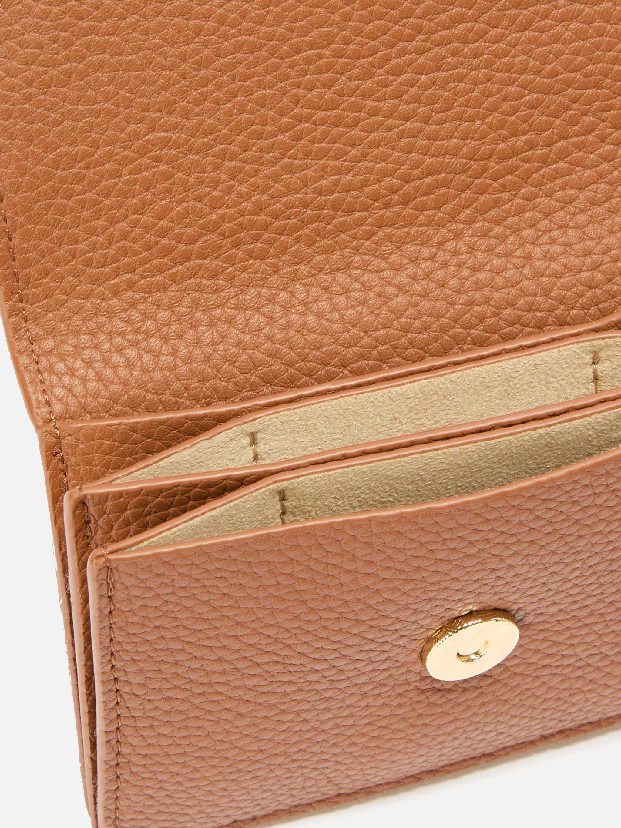mc2-saint-barth-madame-portacarte-card-holder-pelle-martellata-cuoio image 2