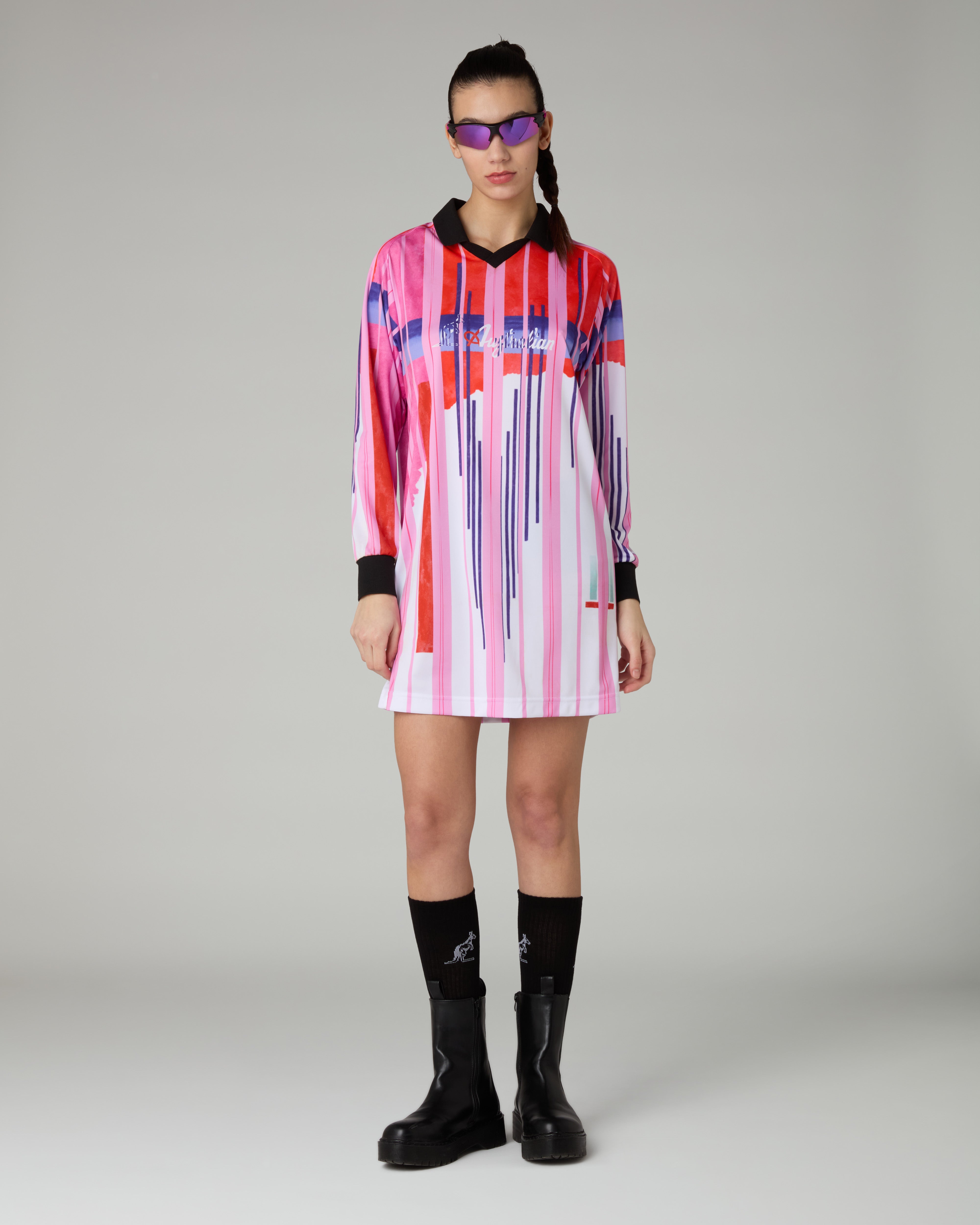 australian-goran-soccer-dress-abito-ace-bright-red image 2