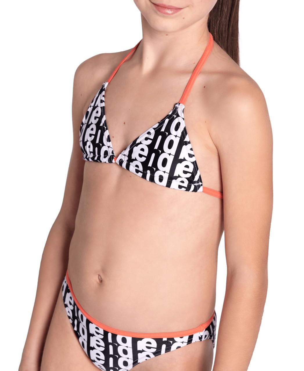 arena-monogram-triangle-bikini-due-pezzi-bambina-e-ragazza image 2