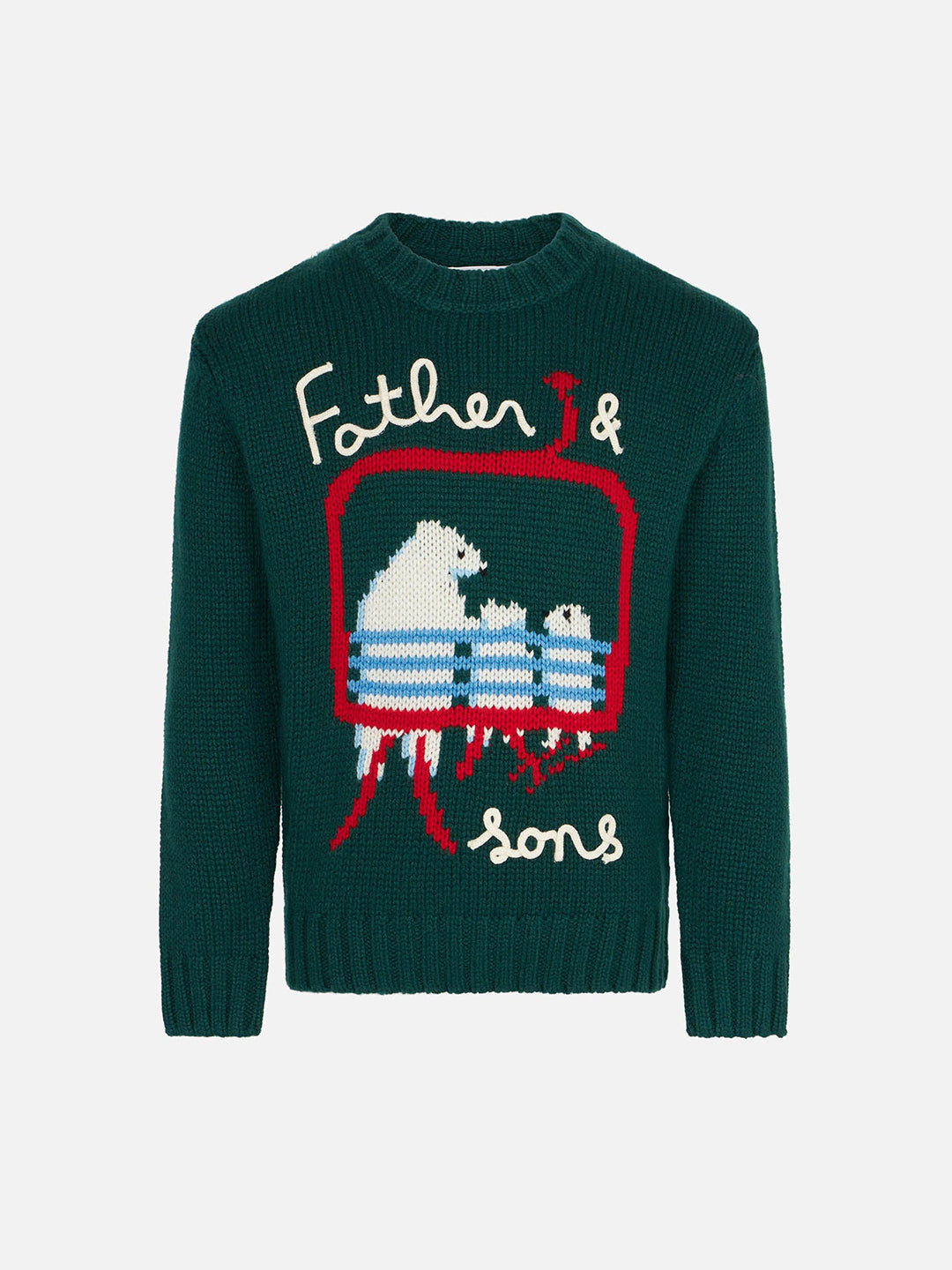 mc2-saint-barth-maglione-girocollo-bambino-bomd003-con-ricamo-orsetti-father-son image 1