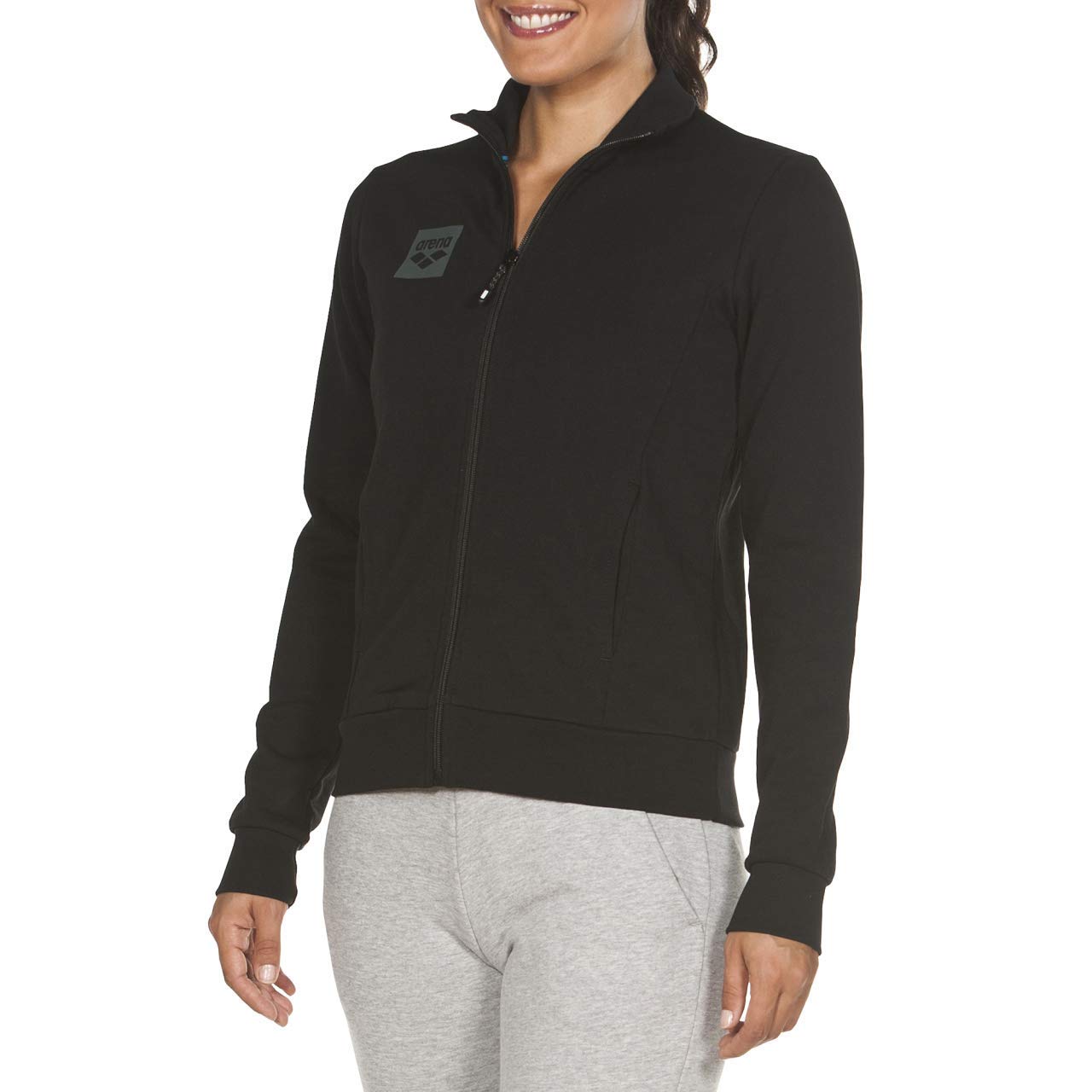 arena-w-essential-f-z-giacca-donna-cotone-felpato image 2