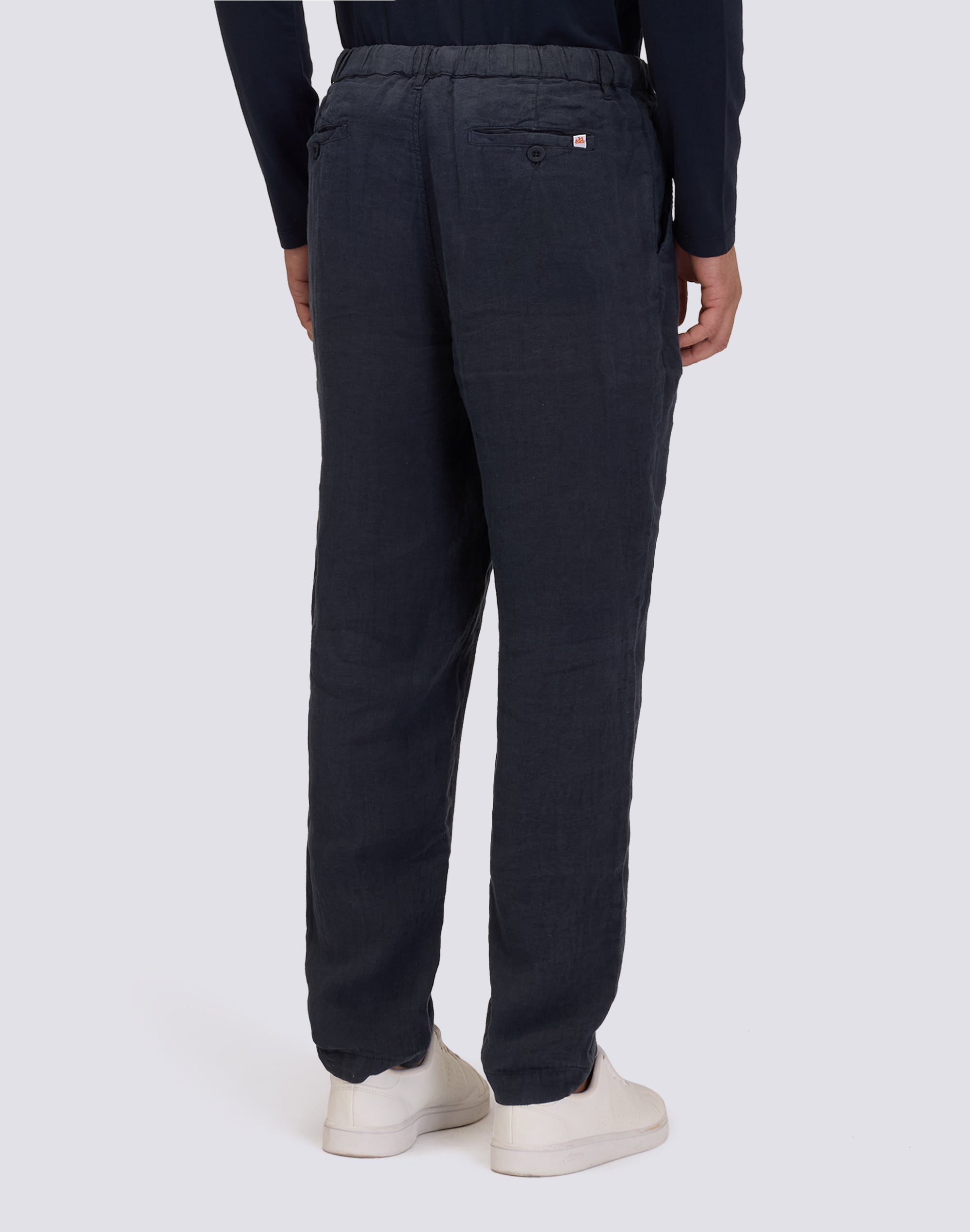 sundek-pantaloni-lunghi-uomo-in-lino-semi-elasticizzati image 2