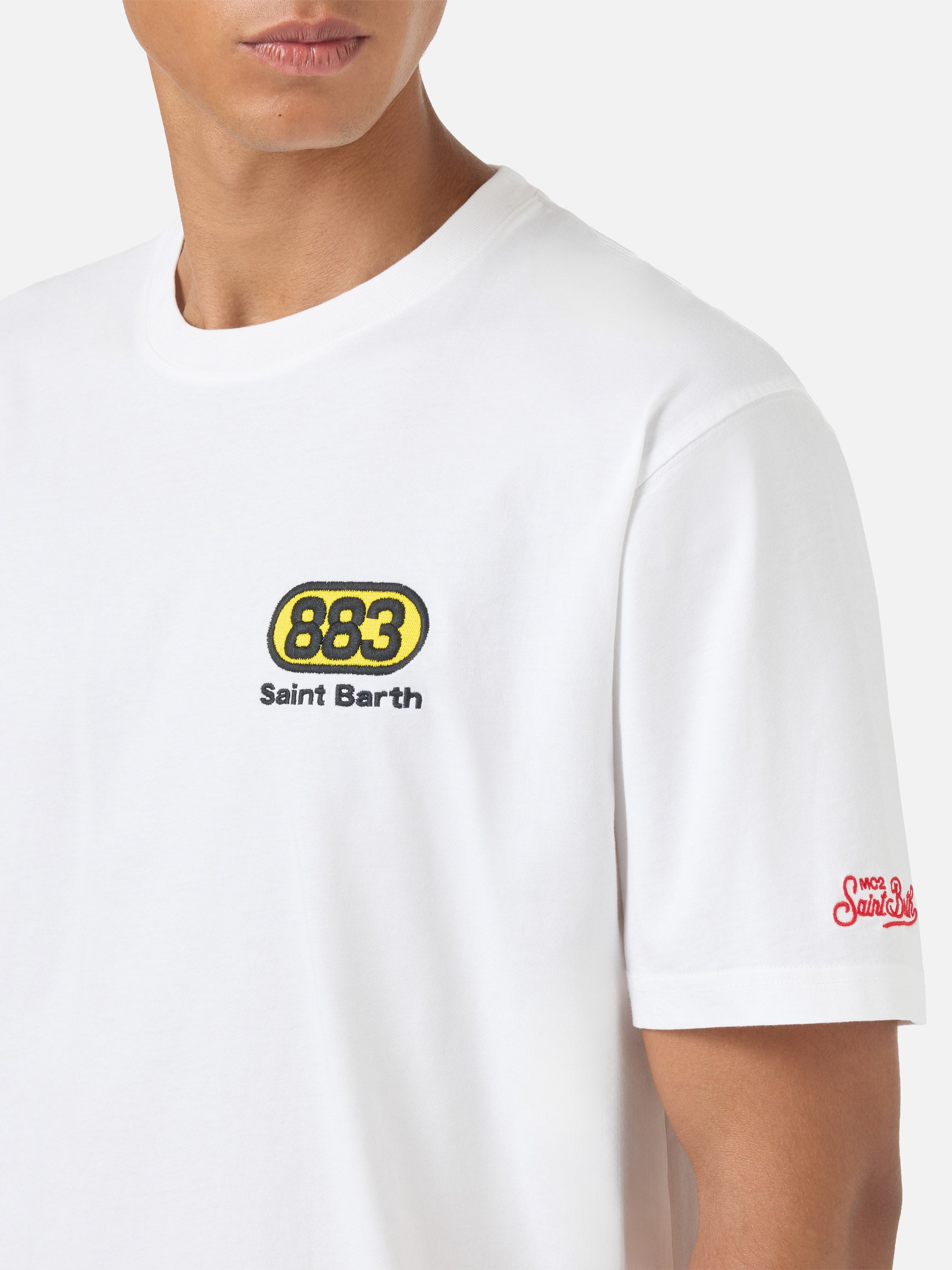 mc2-saint-barth-t-shirt-portland-bianca-con-grafica-nord-sud-ovest-est-883-speci image 2