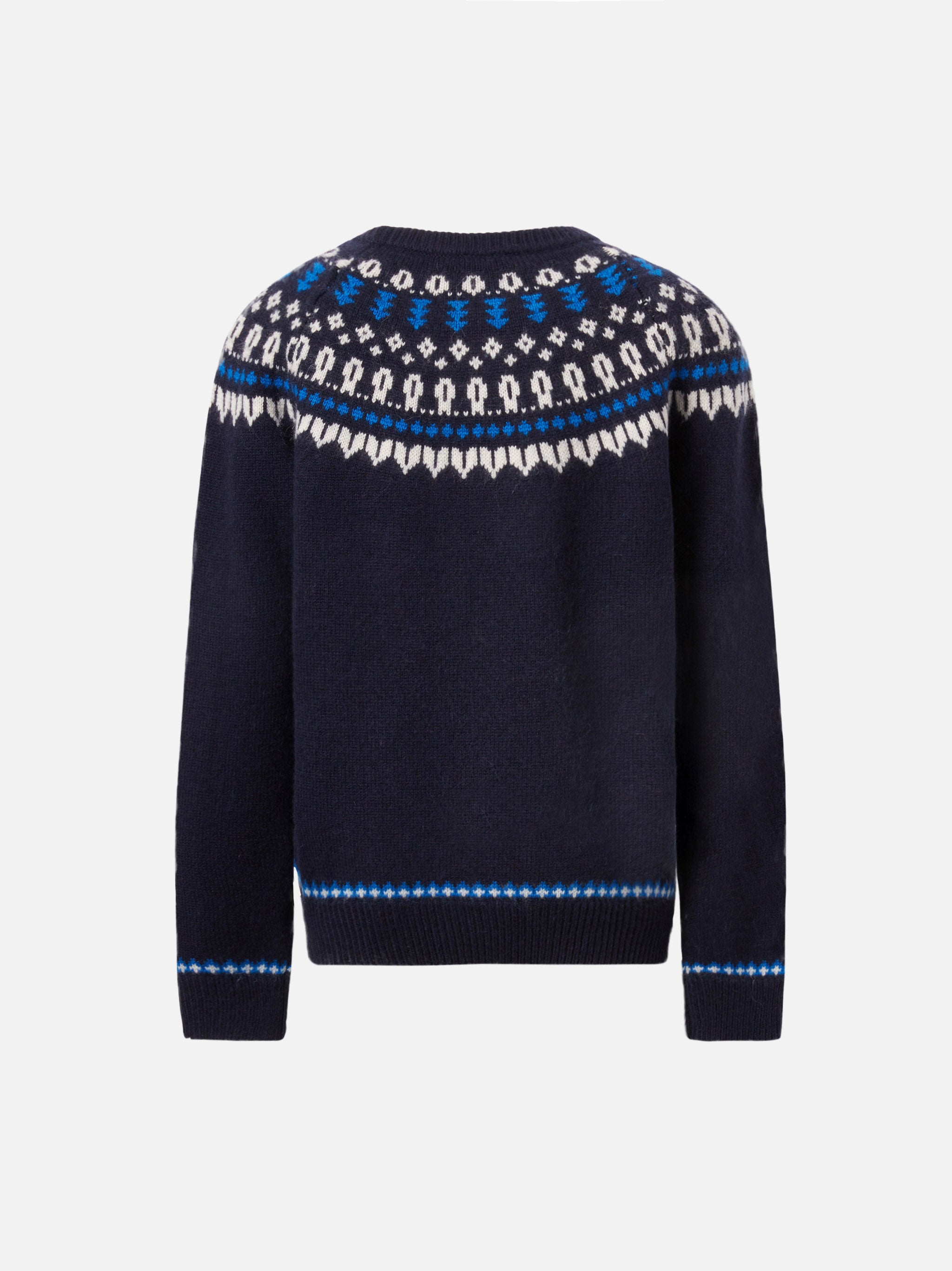 mc2-saint-barth-douglas-maglione-bambino-alpaca-fair-isle-blu-navy image 3