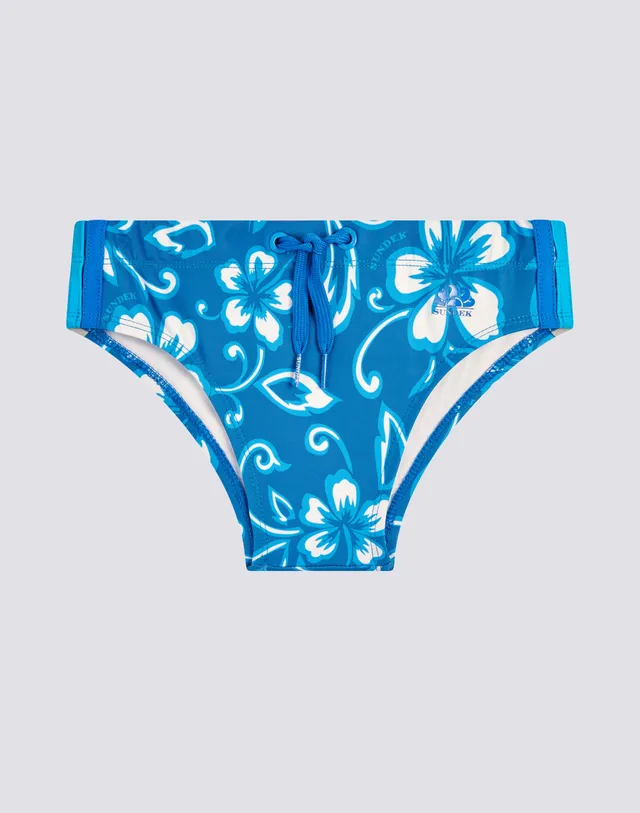 sundek-diwalter-slip-mare-mini-bambino-stampa-sk23-econyl image 1