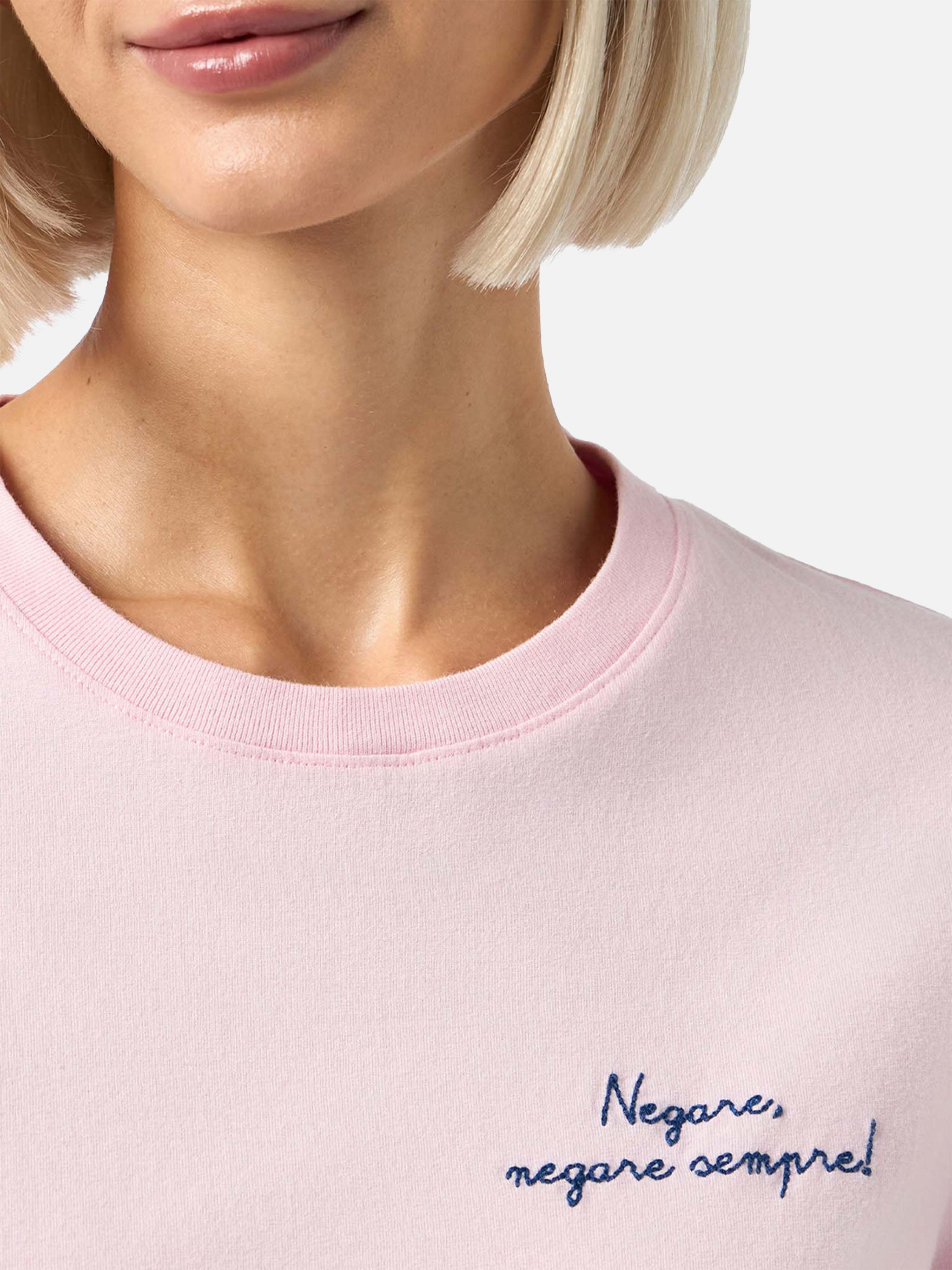 mc2-saint-barth-emilie-emi0002-t-shirt-donna-rosa-stampa-negare-negare-sempre-sp image 1
