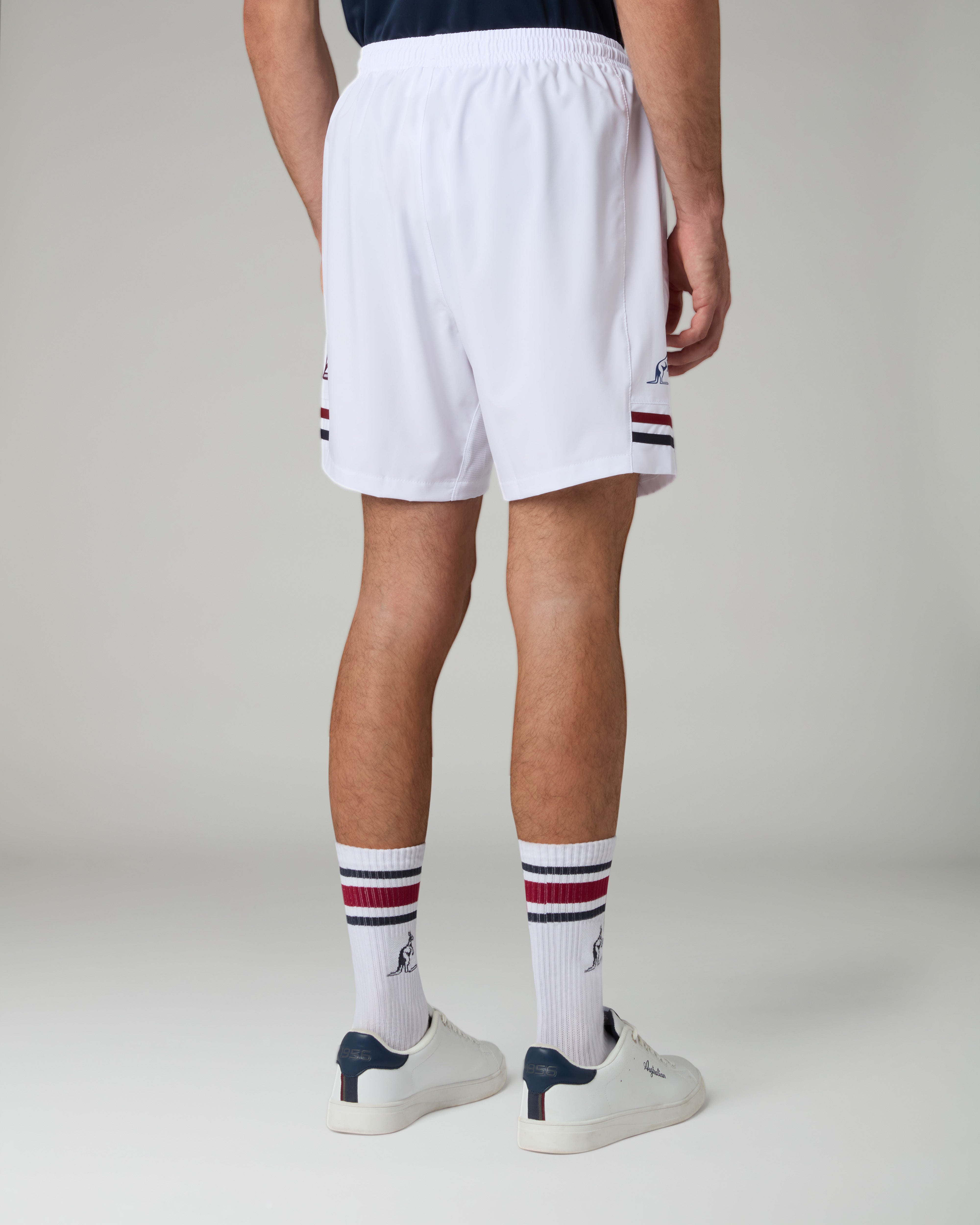australian-perfect-short-short-tennis-bianco-in-tessuto-slam-made-in-italy image 3