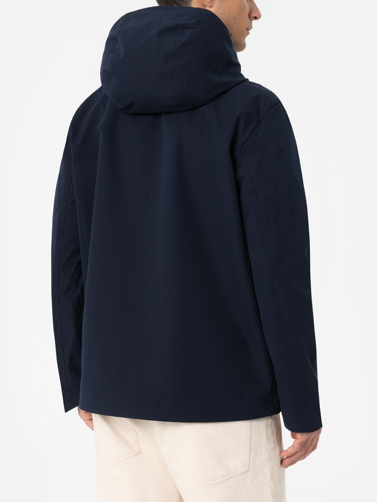 mc2-saint-barth-parson-giacca-uomo-tecnico-3-layer-blu-navy-con-cappuccio image 4