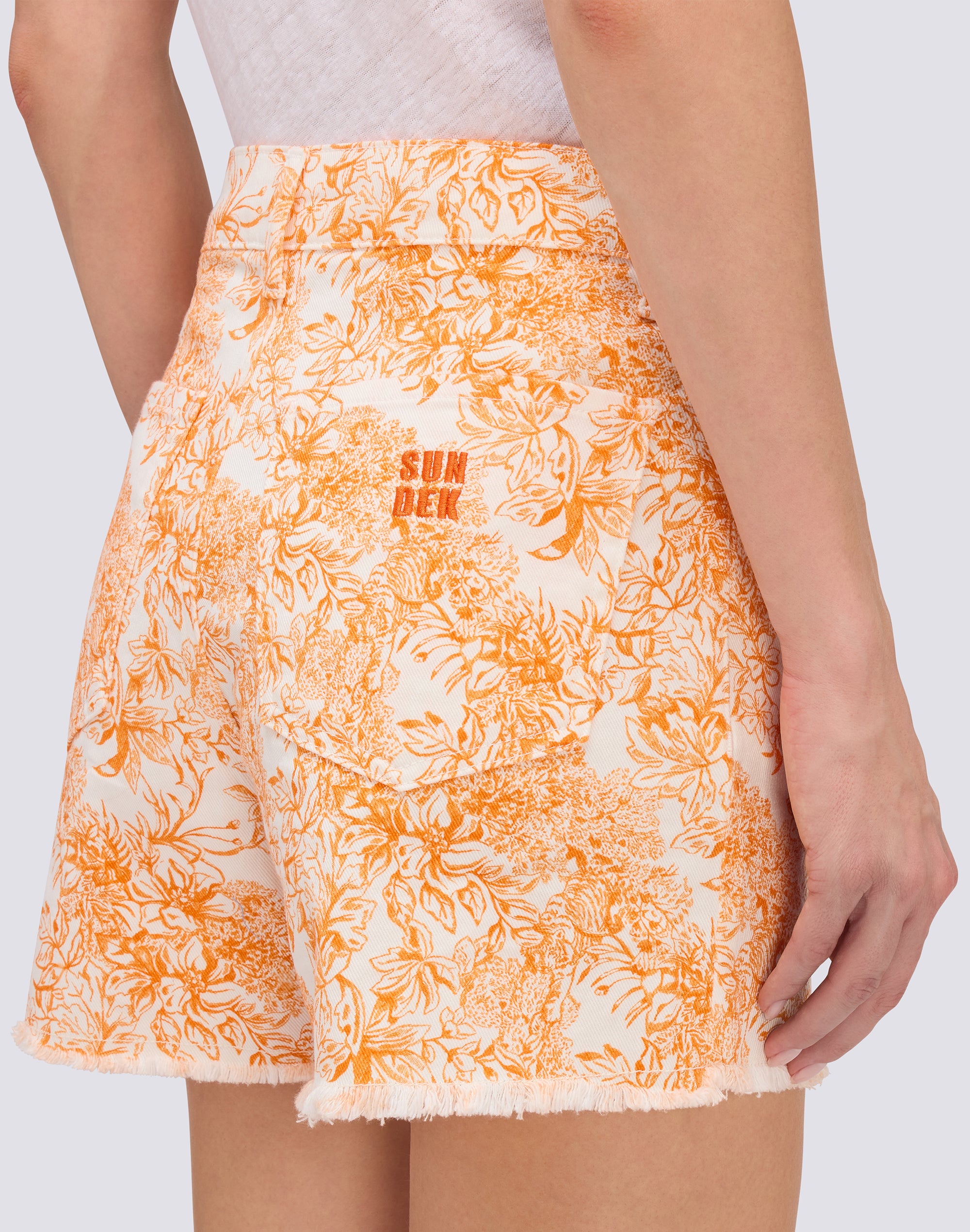 sundek-shorts-donna-stampa-fleur-de-joie-coordinabile-bikini image 4