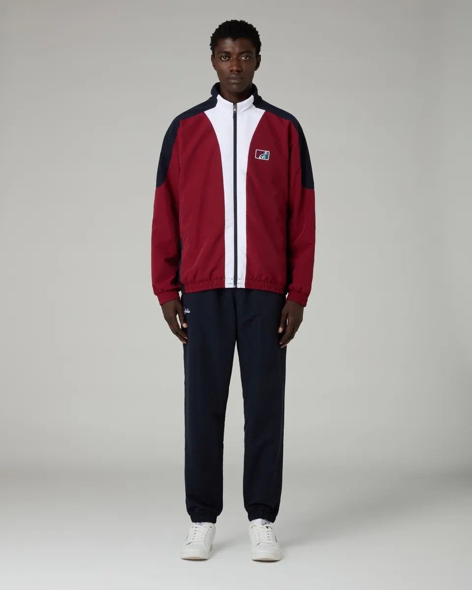 australian-posh-tracksuit-rubino-tuta-microtouch-giacca-full-zip-pantalone image 1