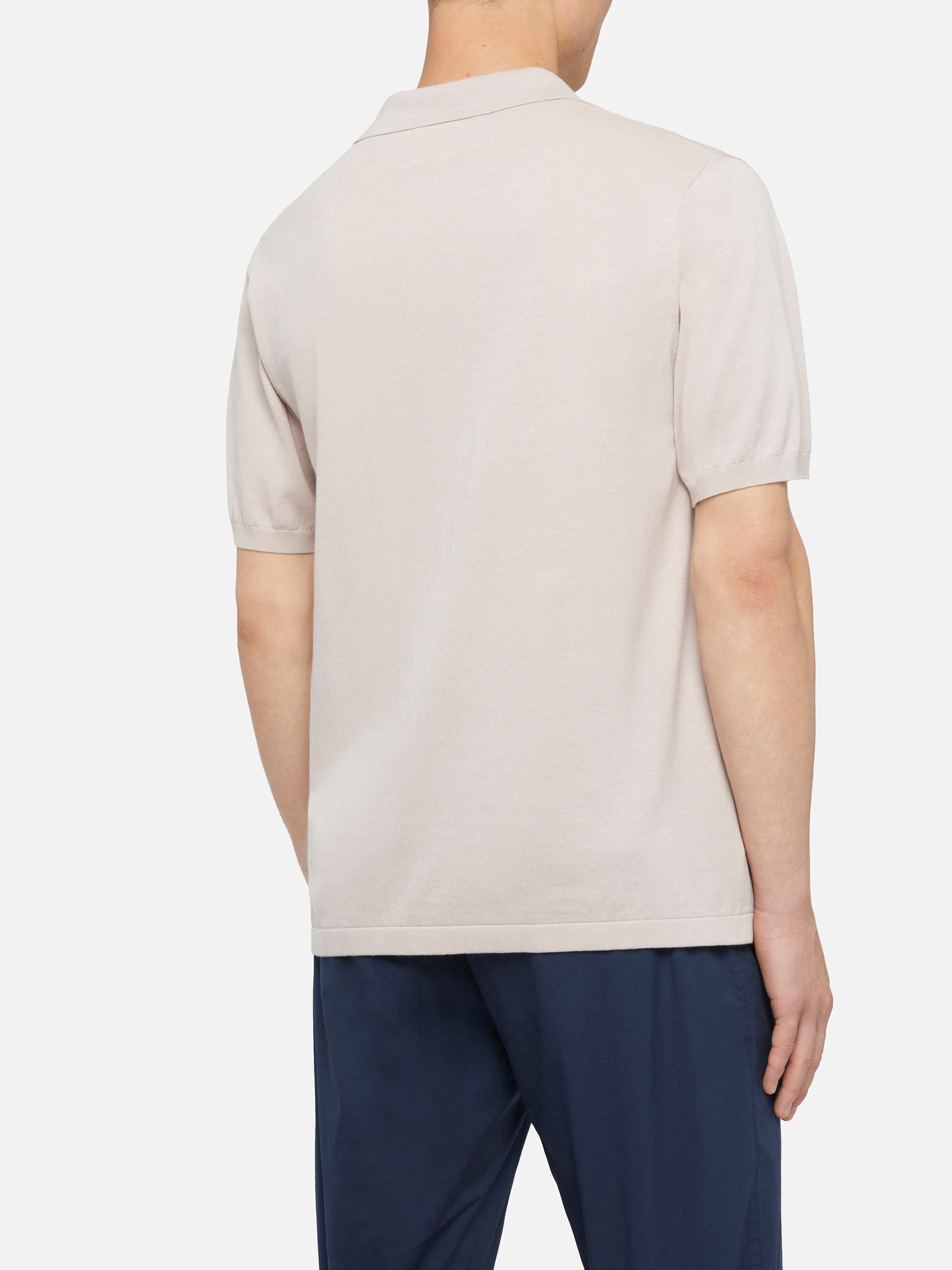 mc2-saint-barth-polo-sloan-in-maglia-high-twisted-grigio-pietra-senza-bottoni-uo image 3