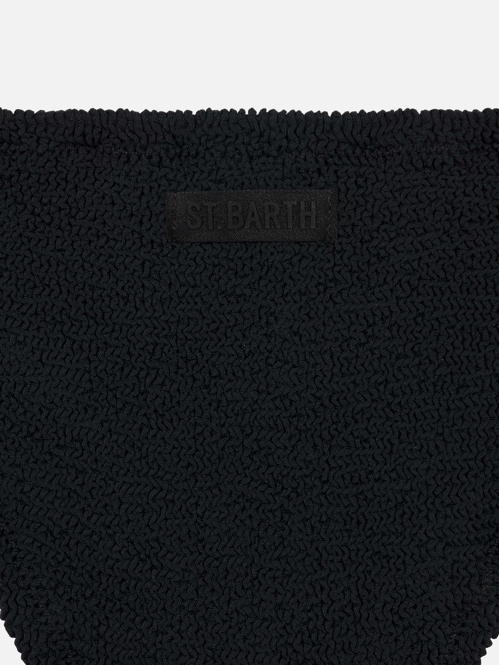 mc2-saint-barth-bikini-baker-bambina-a-triangolo-crinkle-nero image 3