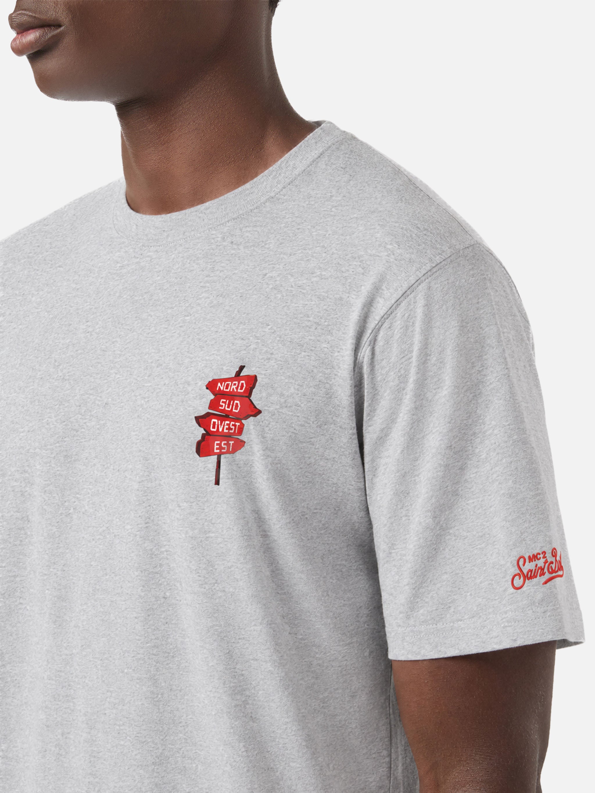 mc2-saint-barth-t-shirt-portland-grigia-con-grafica-nord-sud-ovest-est-883-speci image 3