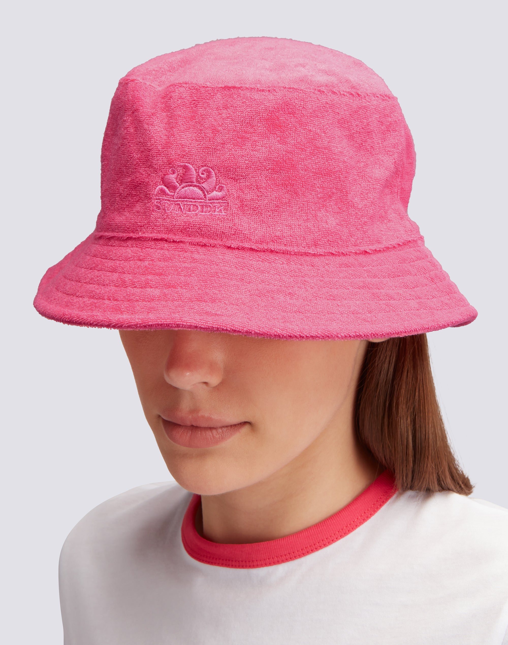 sundek-cappello-alla-pescatora-in-spugna-con-logo-ricamato-2 image 2