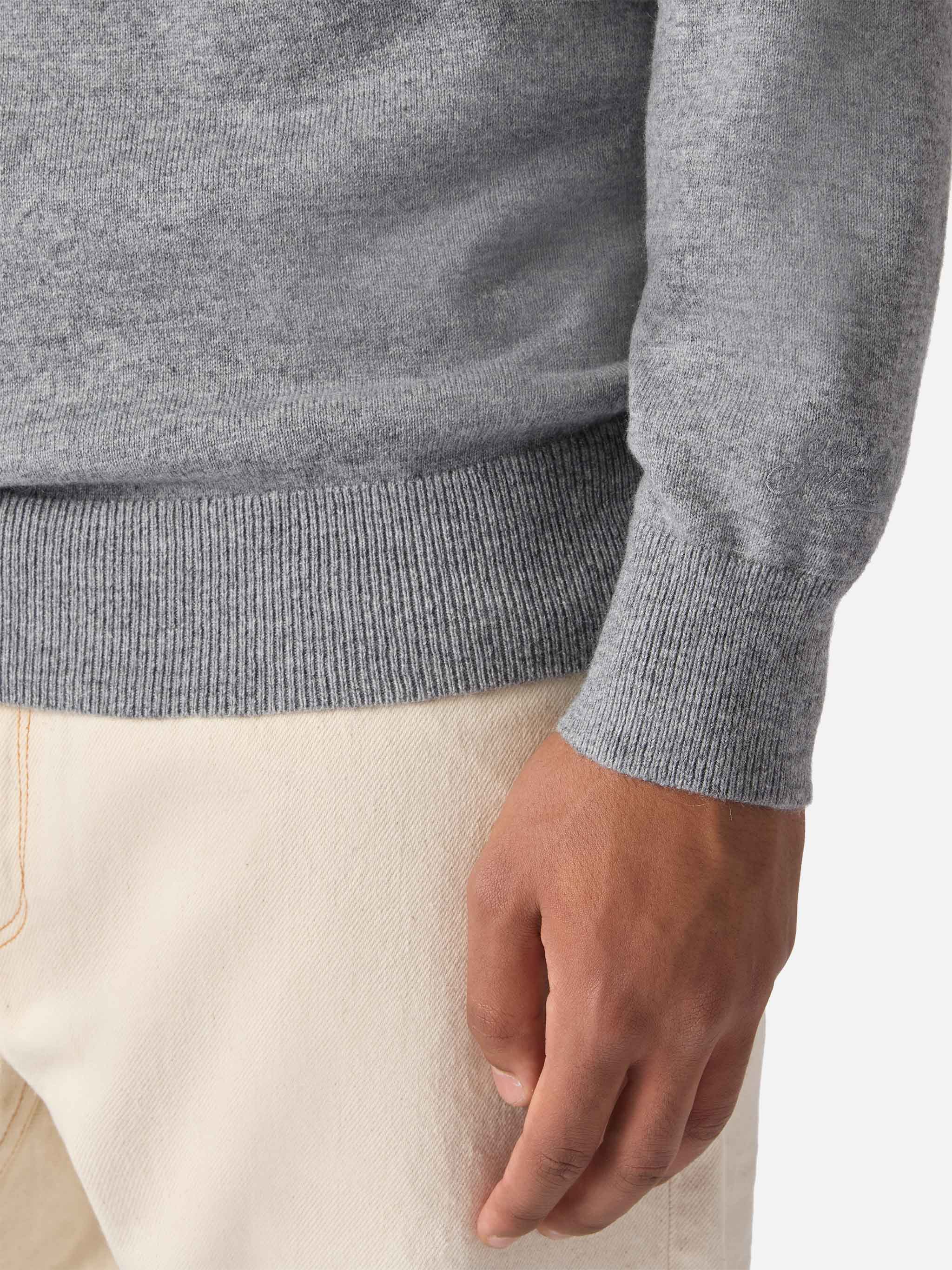 mc2-saint-barth-maglione-heron-light-uomo-grigio-in-misto-cashmere-disney-zio-pa image 3