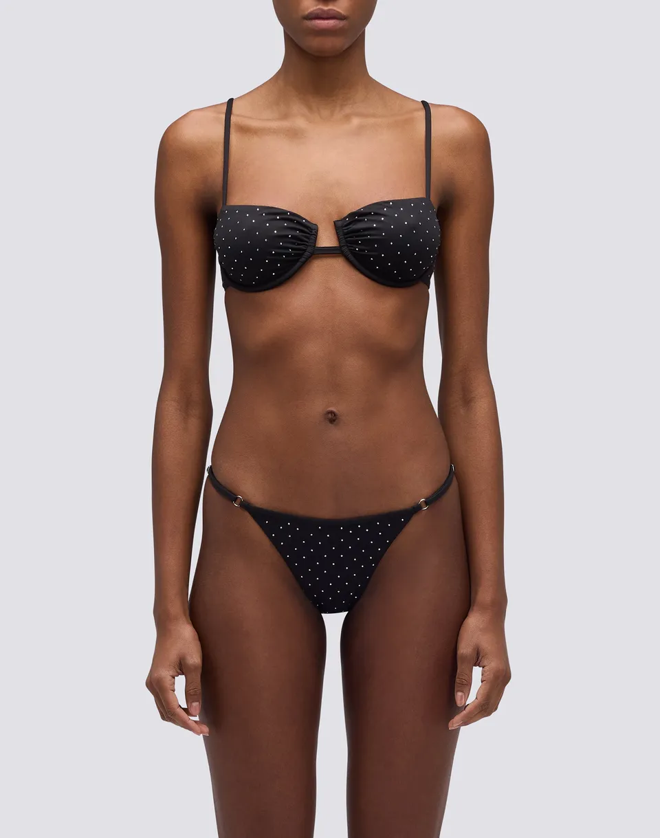 sundek-ava-top-bralette-bikini-con-ferretto-e-strass-donna image 1