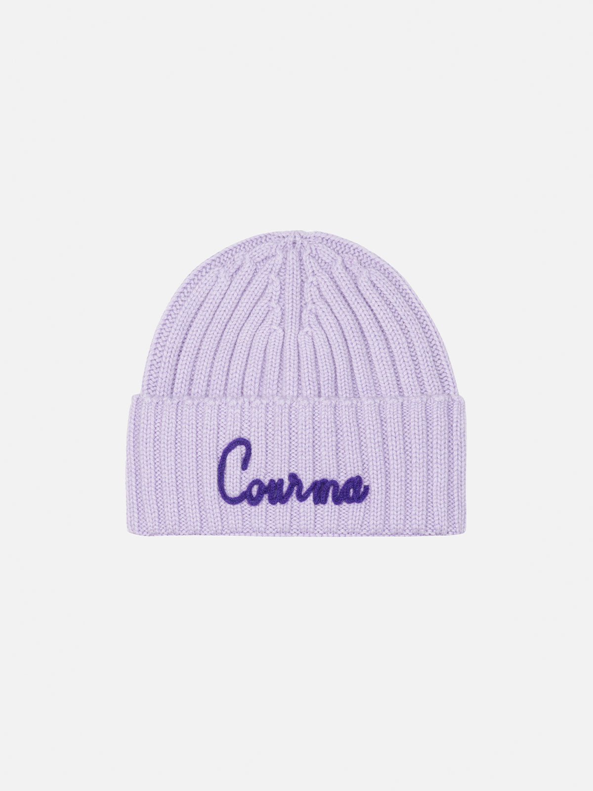 mc2-saint-barth-wengen-cappello-da-bambina-lilla-con-ricamo-courma image 1