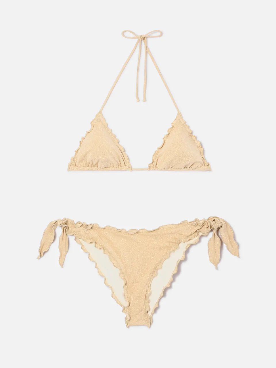 mc2-saint-barth-sagittarius-moon-bikini-donna-triangolo-oro-lurex image 1