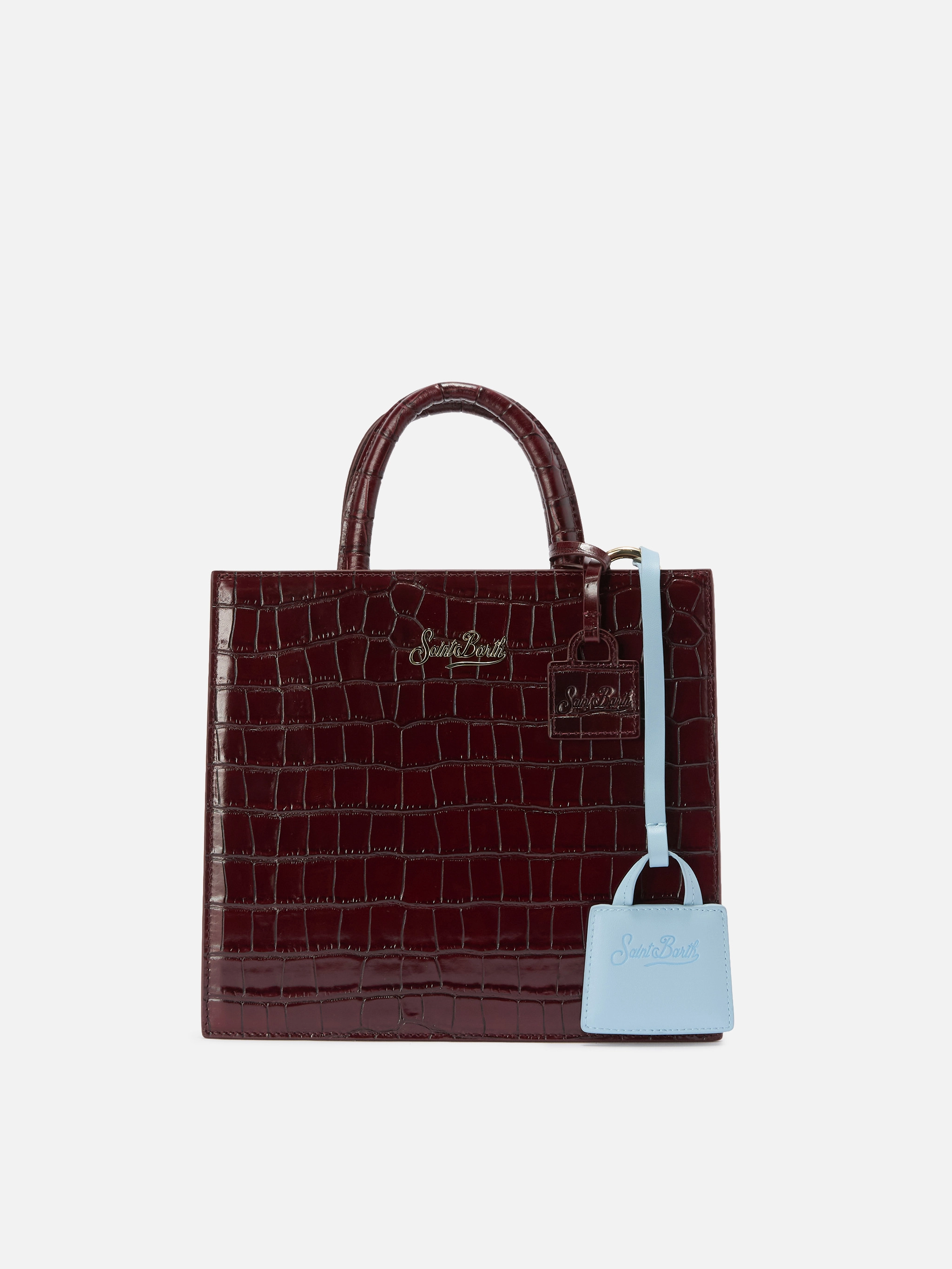 mc2-saint-barth-bag-charm-in-pelle-azzurra-con-anello-logato image 2