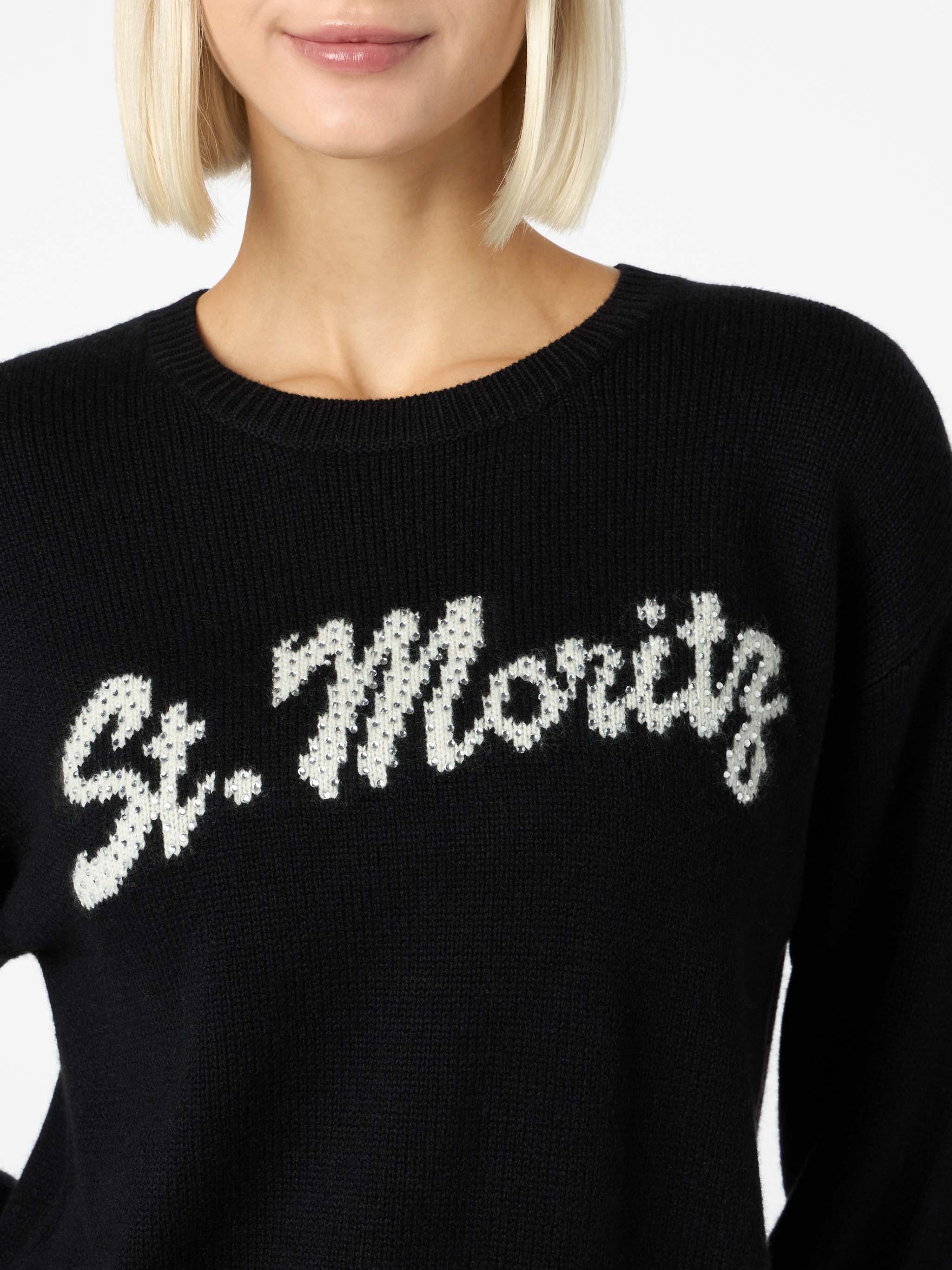 mc2-saint-barth-louise-maglia-special-edition-st-moritz-nera-con-strass image 2