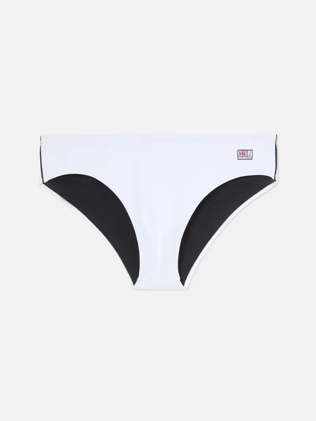 mc2-saint-barth-cayo-slip-mare-uomo-bianco-upf-50 image 1