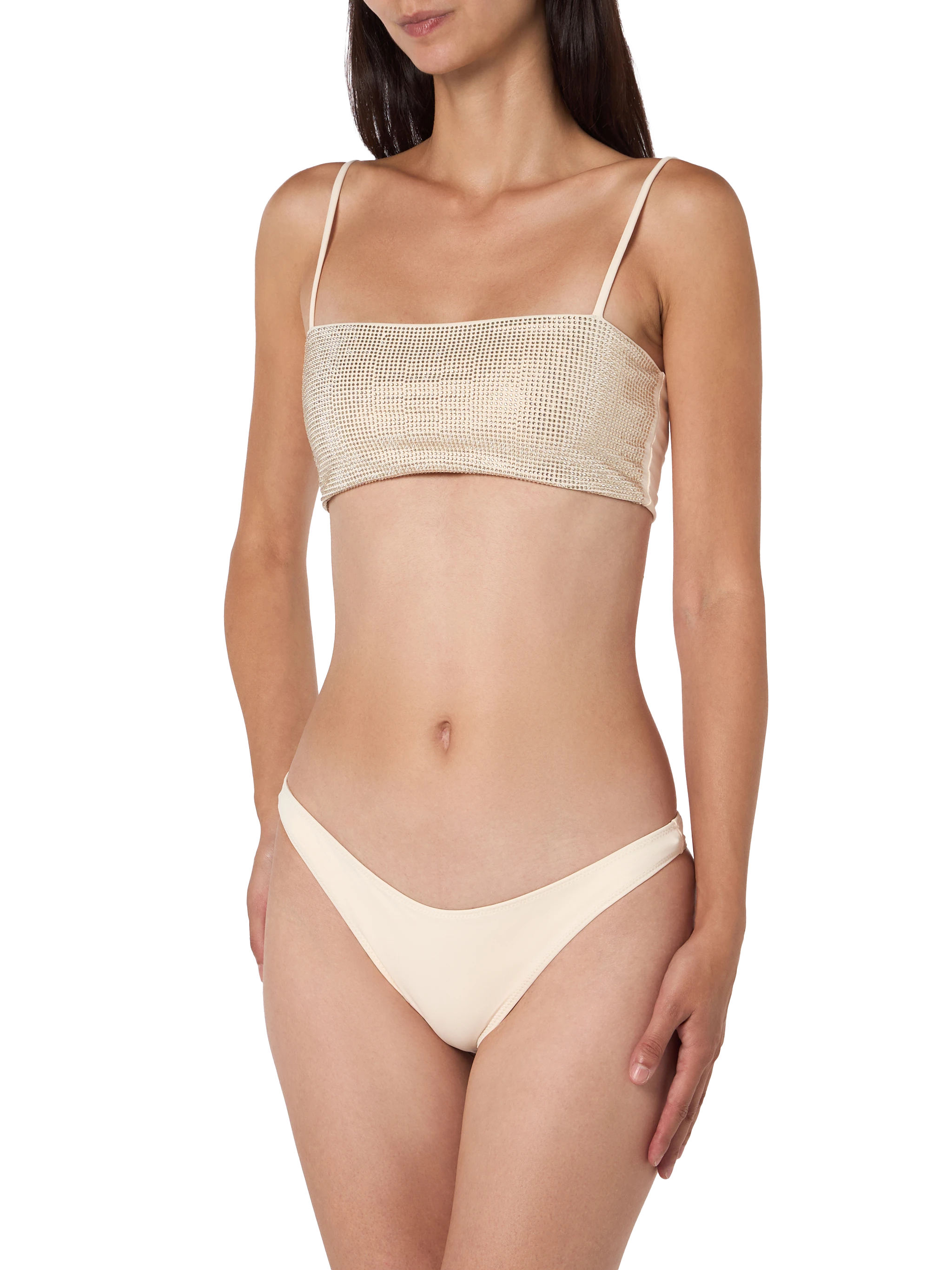 mc2-saint-barth-athena-naomi-bikini-fascia-donna-beige-con-strass image 2
