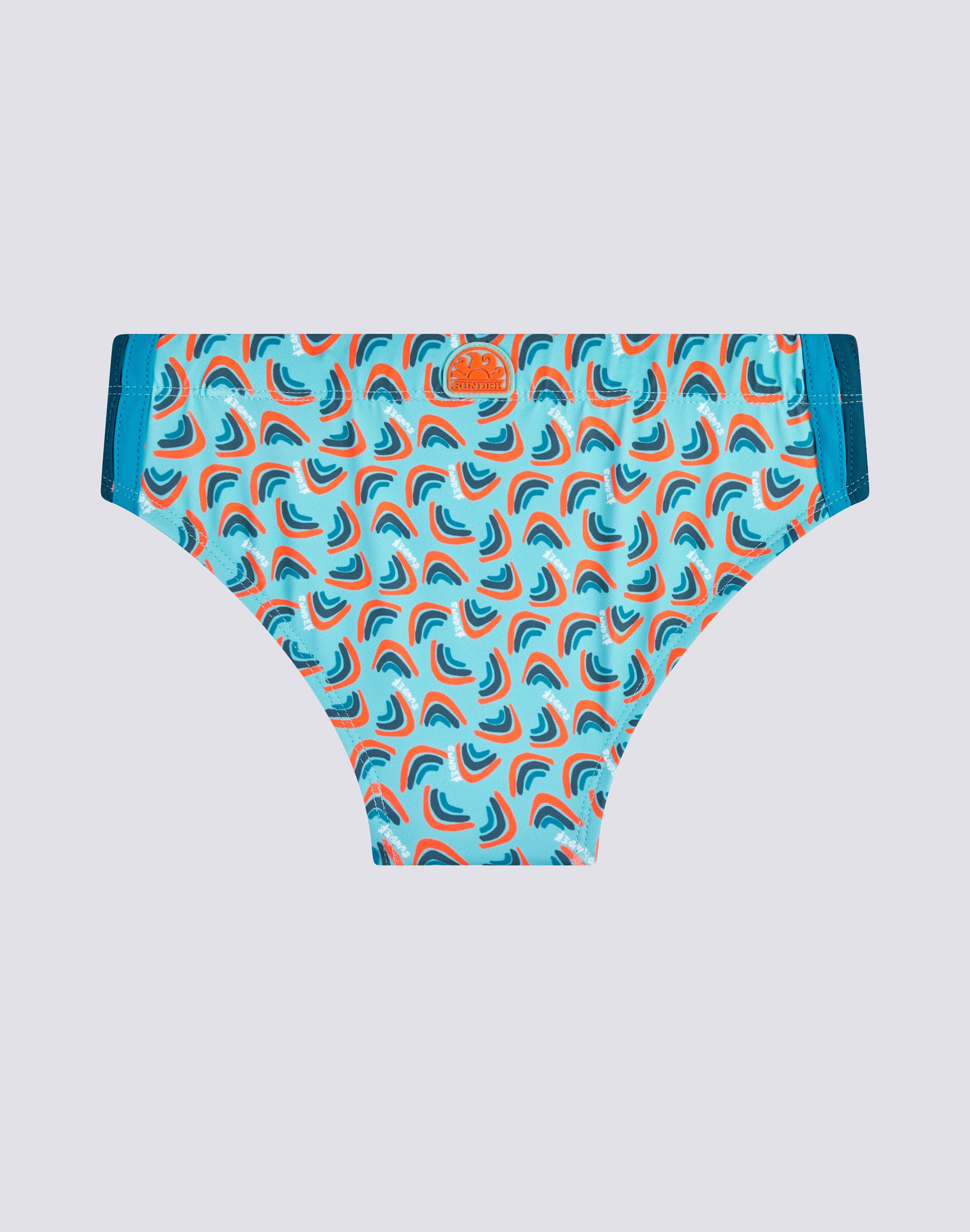 sundek-mini-diwalter-slip-mare-bambino-stampa-rainbow-6-cm image 2
