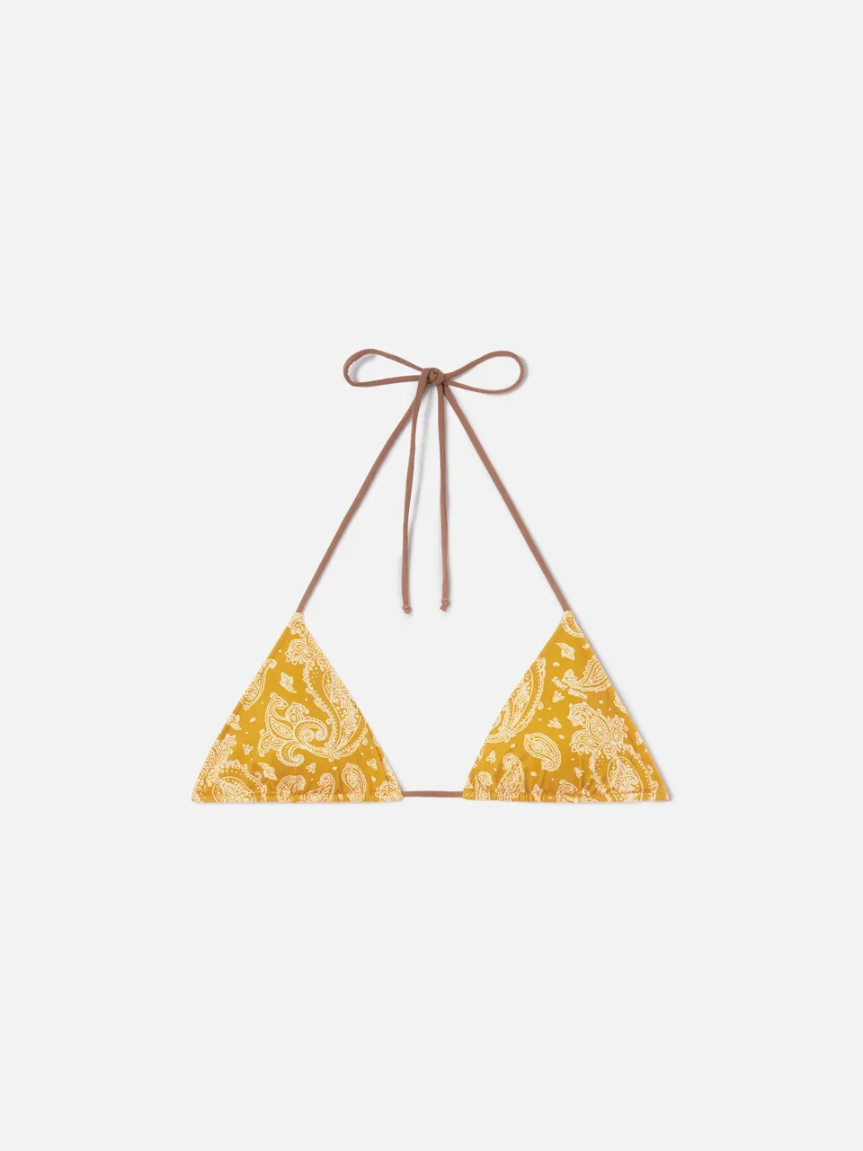 mc2-saint-barth-top-bikini-leah-triangolo-con-fantasia-paisley-ocra image 1