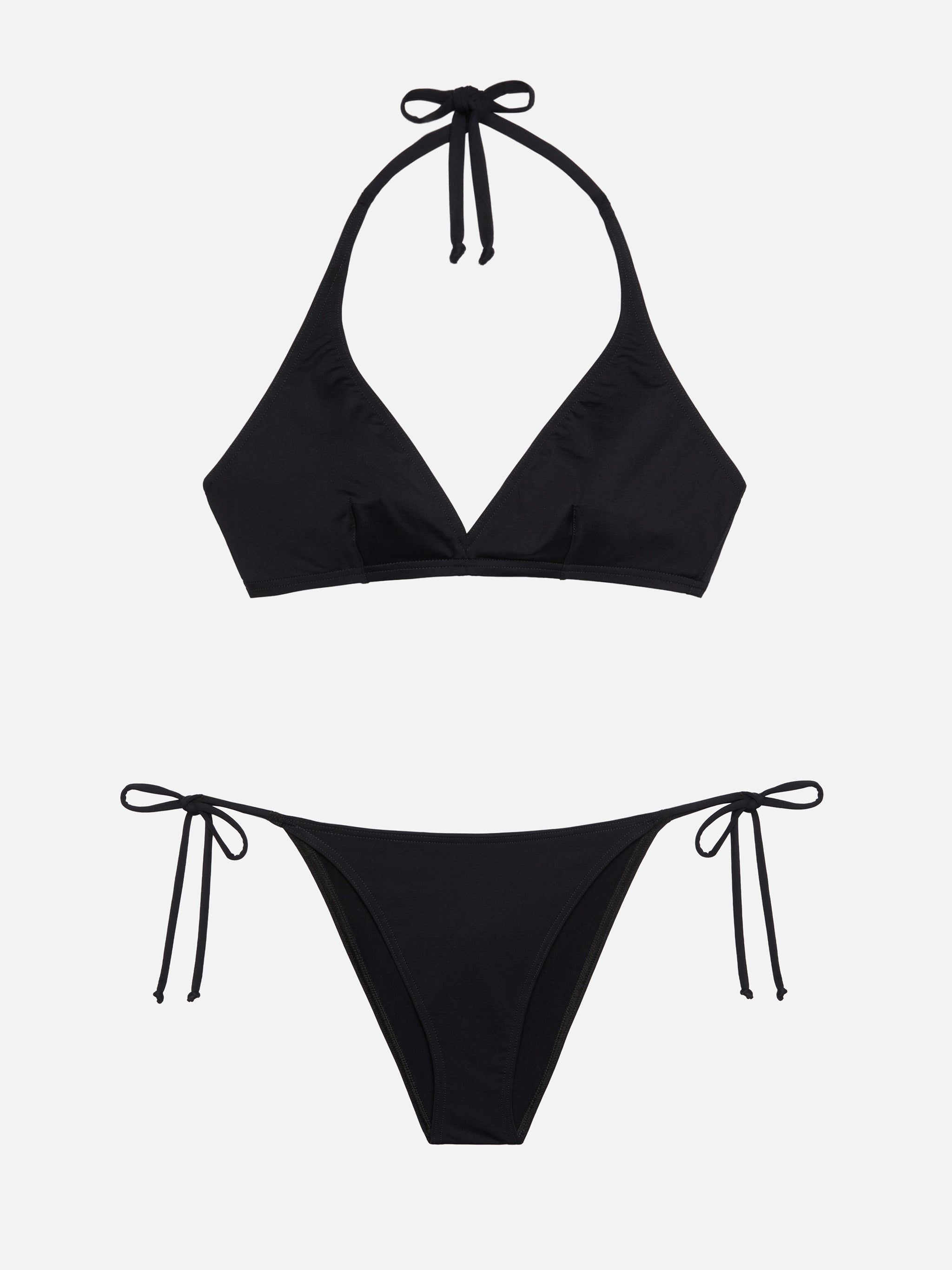 mc2-saint-barth-gaia-virgo-bikini-bralette-donna-nero image 1