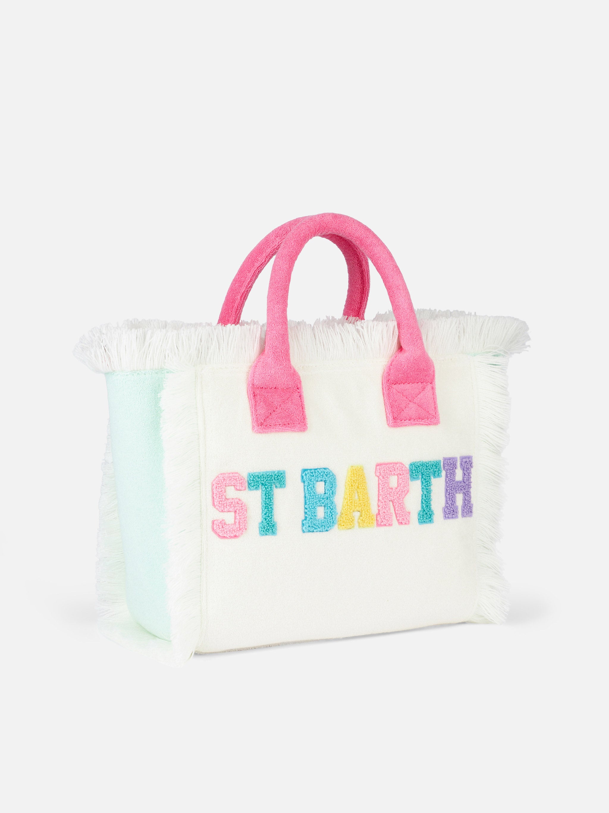 mc2-saint-barth-colette-sponge-borsa-a-mano-spugna-multicolore-patch image 3