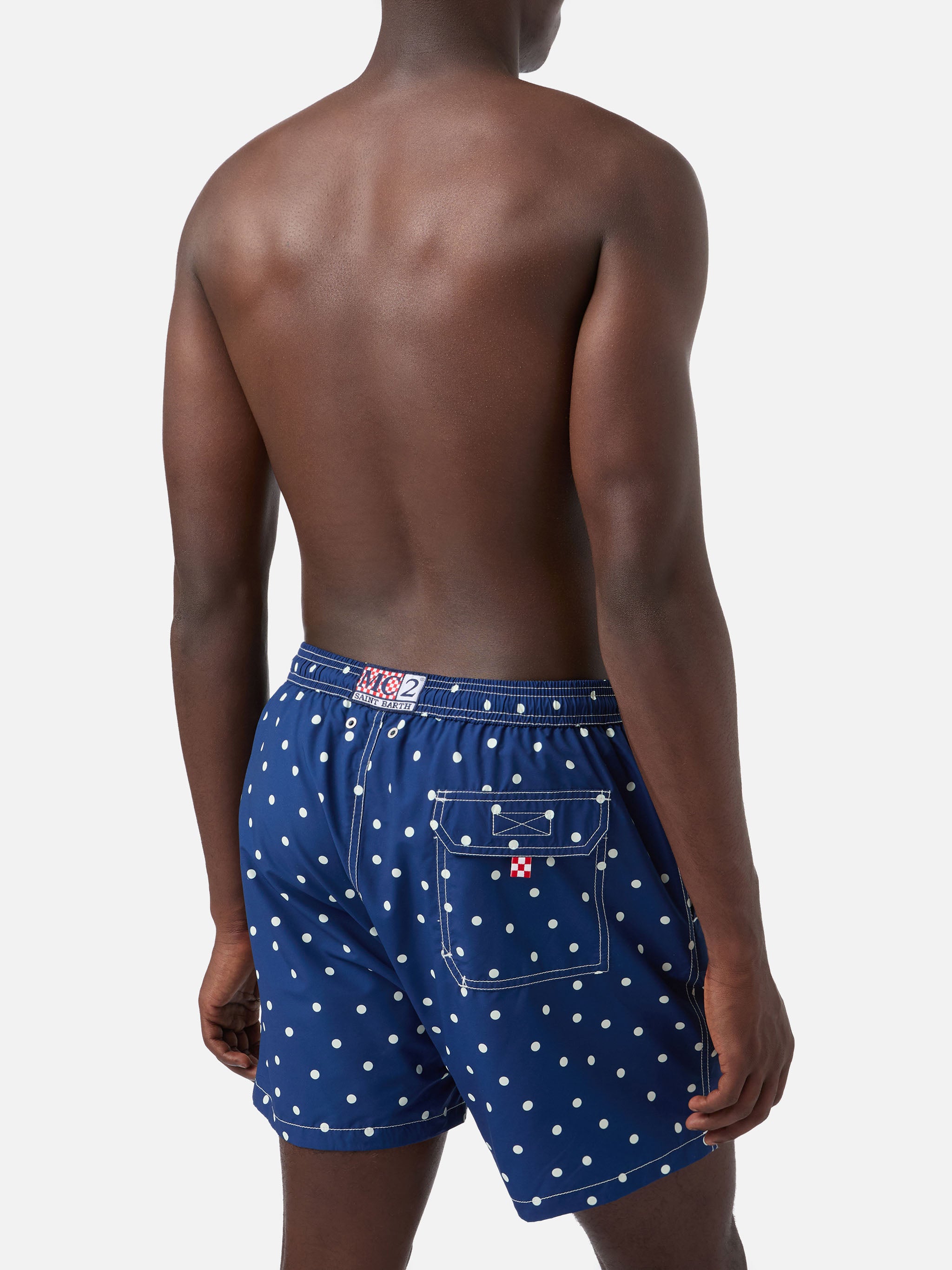 mc2-saint-barth-syros-costume-mare-uomo-blu-pois-bianchi image 6