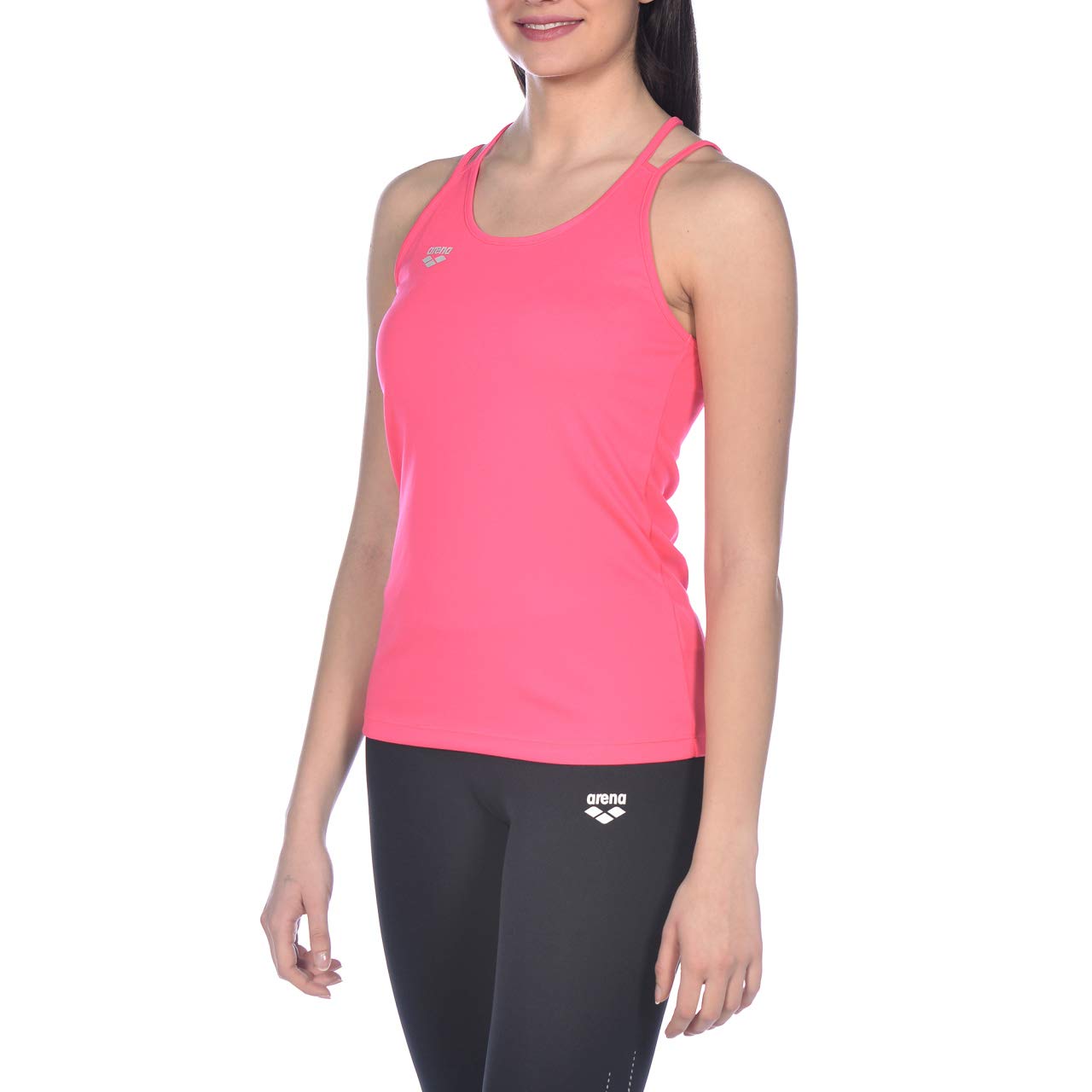 arena-w-gym-slim-strap-canotta-aderente-donna-4 image 2