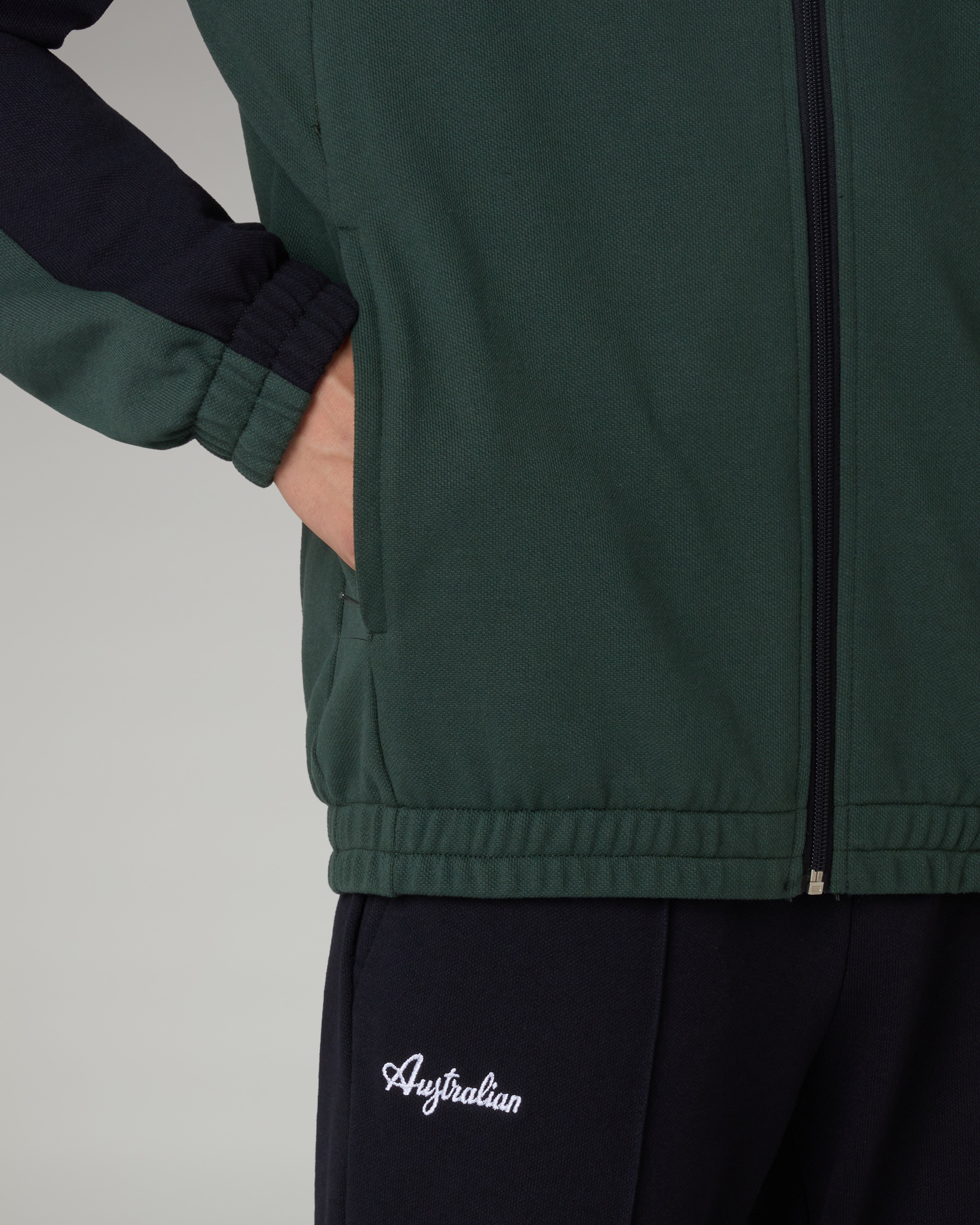 australian-posh-piquet-tracksuit-tuta-in-piquet-garzato-made-in-italy image 5
