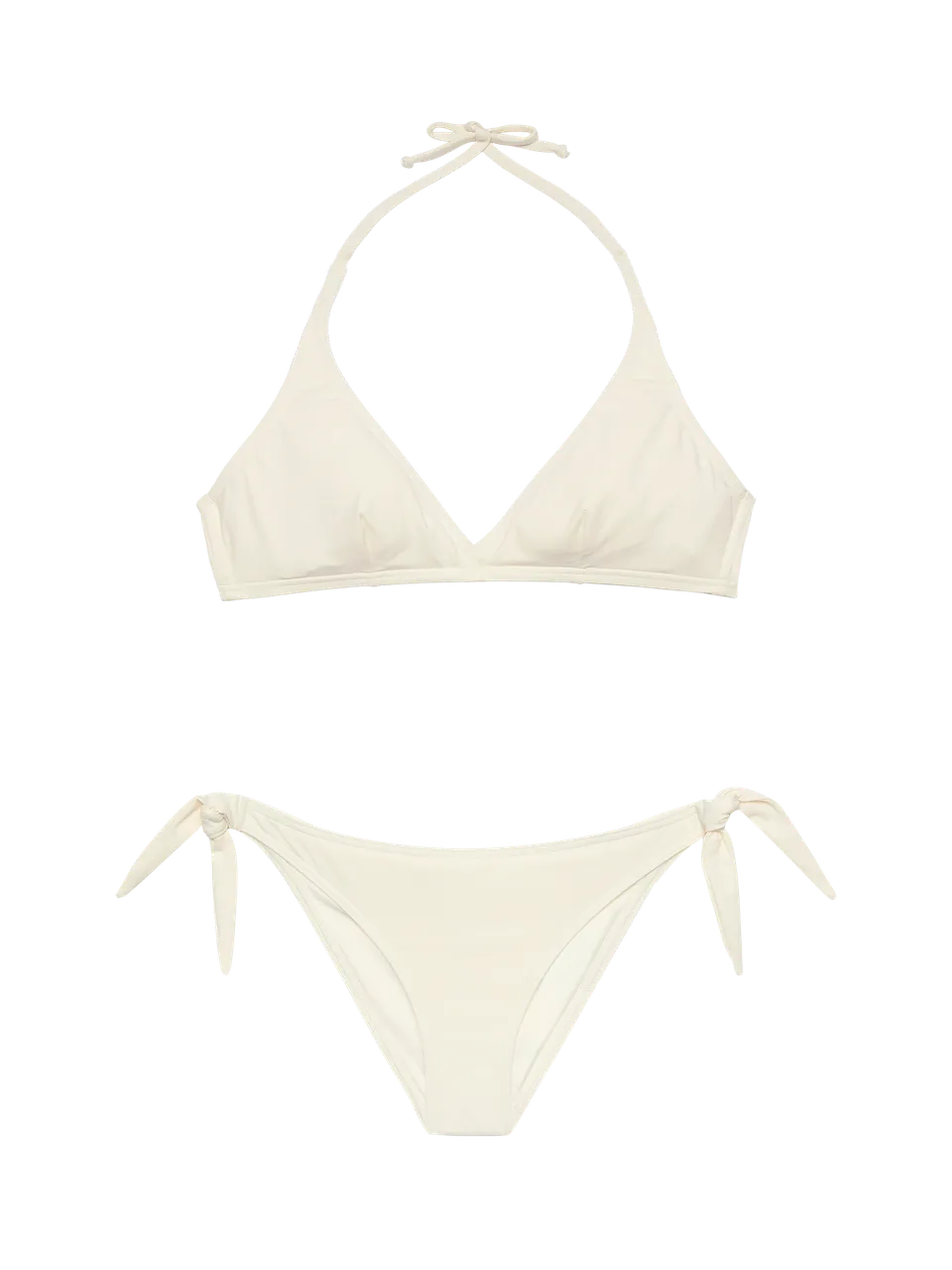 mc2-saint-barth-bikini-gaia-yali-crema-top-triangolo-slip-lacci image 1