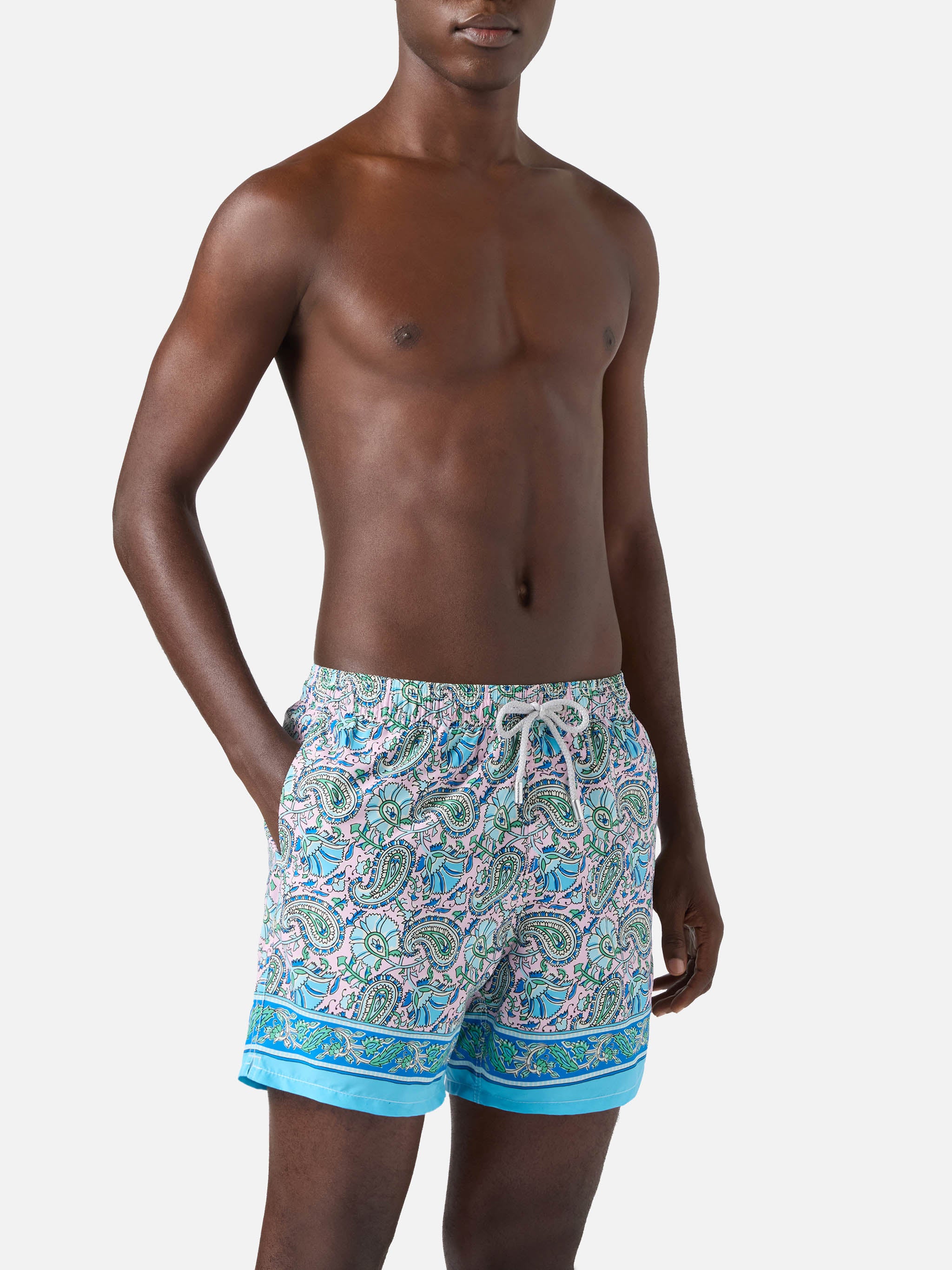 mc2-saint-barth-gustavia-costume-mare-uomo-paisley-rosa-special-edition image 4