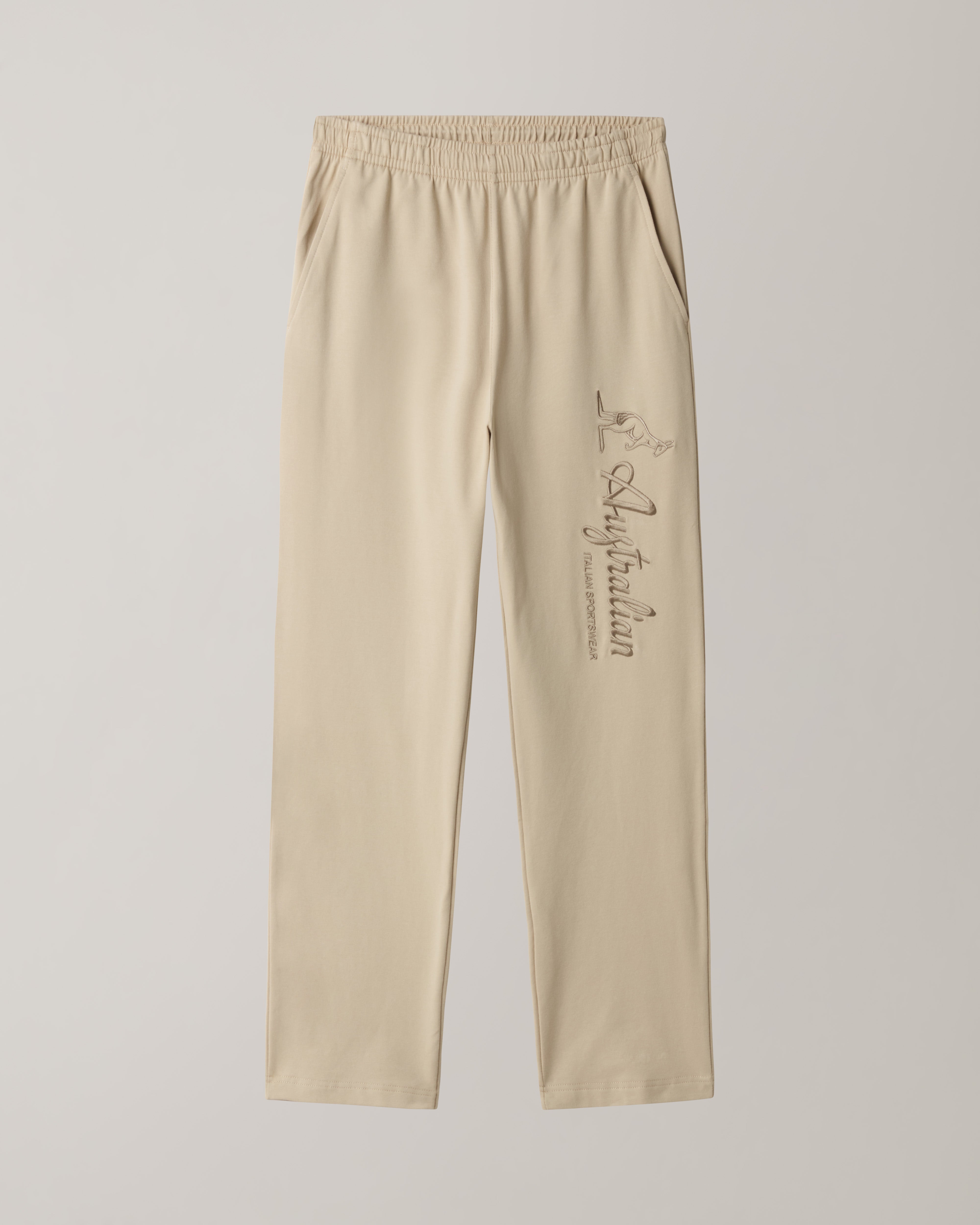 australian-statement-logo-track-pant-pantalone-felpa-sabbia image 6