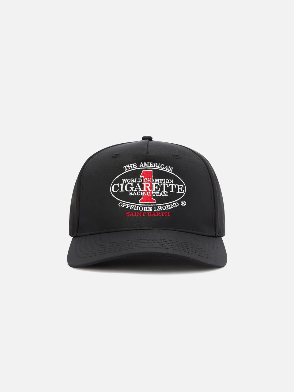 mc2-saint-barth-cappellino-baseball-con-visiera-nero-ricamo-cigarette-special-ed image 1