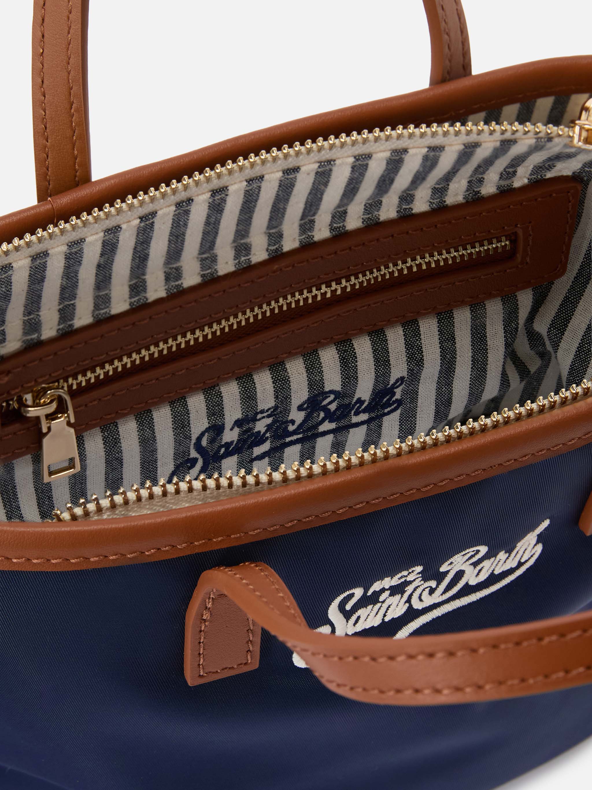 mc2-saint-barth-city-mini-borsa-in-nylon-blu-navy image 5