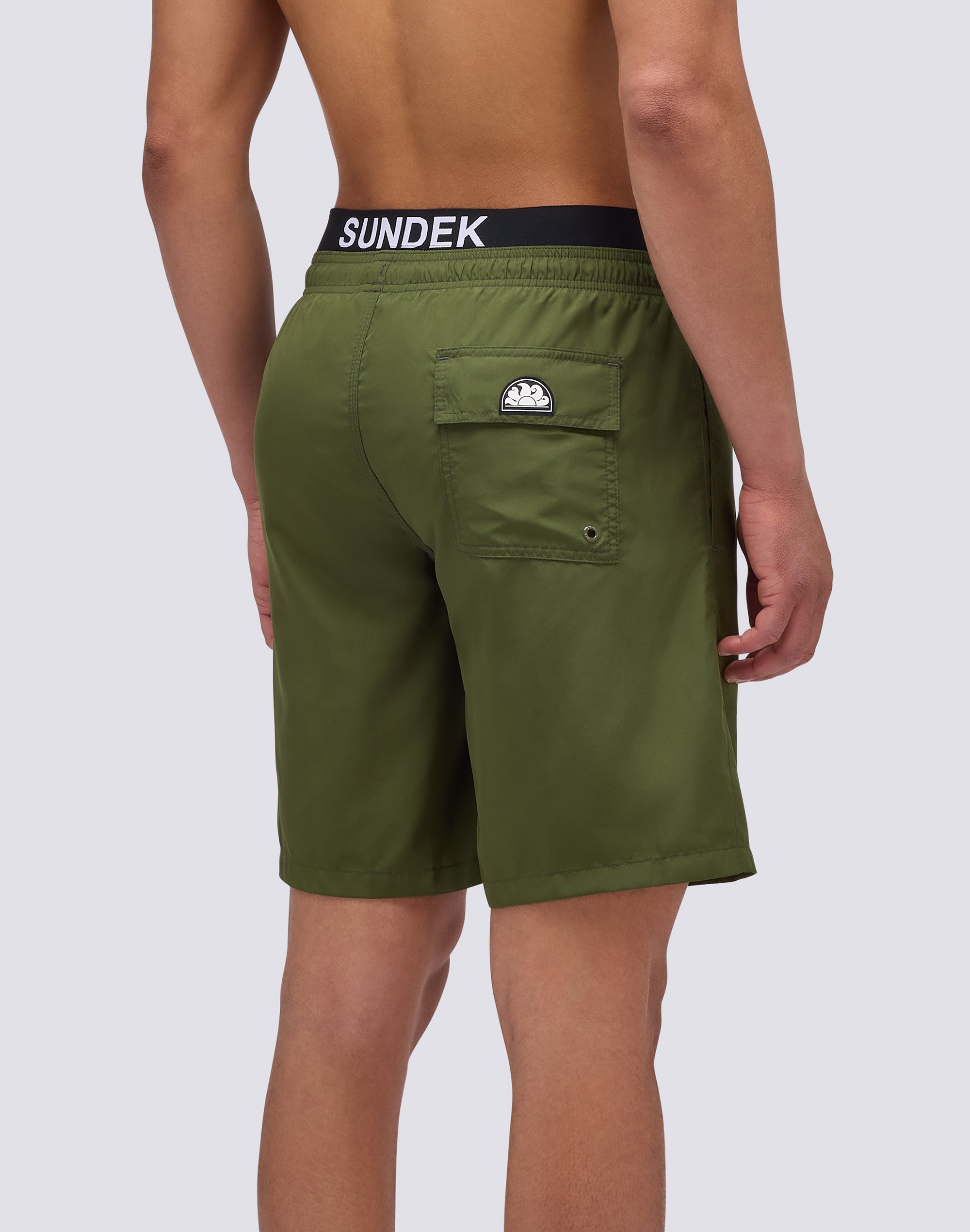 sundek-iconic-costume-da-bagno-uomo-lungo-vita-elasticata-elastico-logo image 2