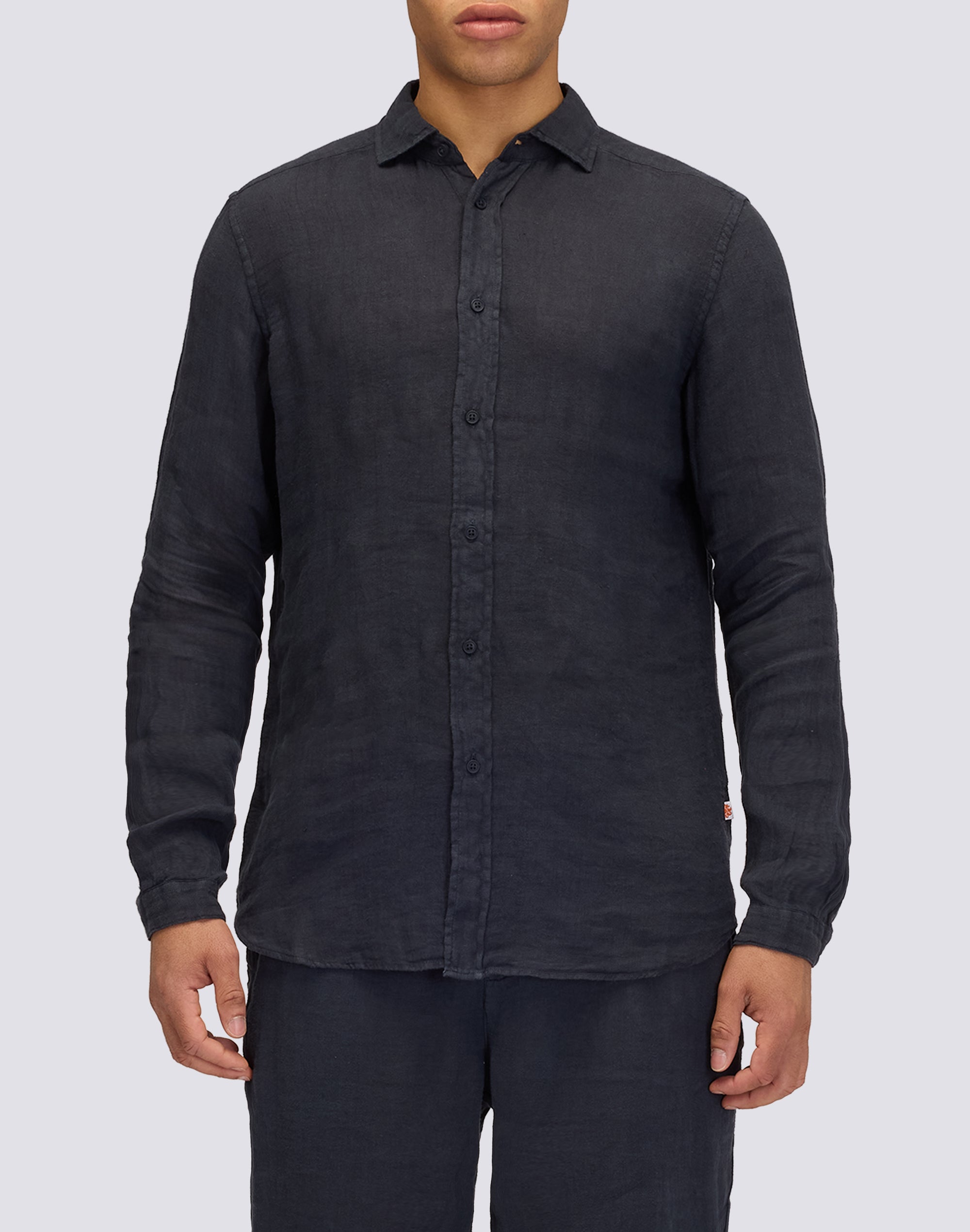 sundek-m820-camicia-uomo-in-lino-collo-classico image 1