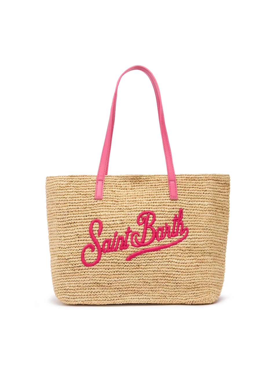 mc2-saint-barth-rafia-city-mid-bag-beige-con-logo-ricamato-26x23x14-cm image 1