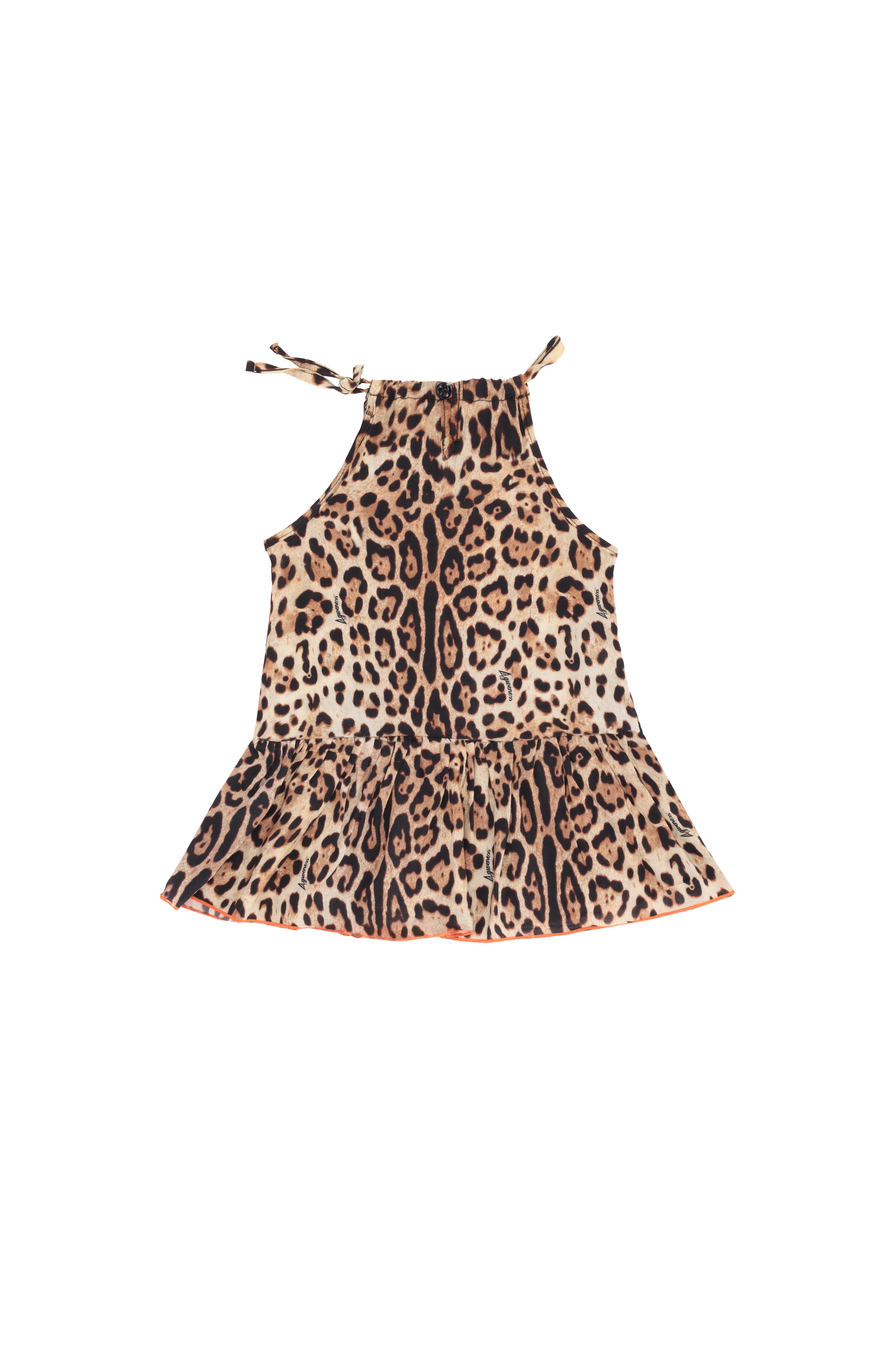 4giveness-abito-balza-e-fiocchetto-animalier-neonata image 2