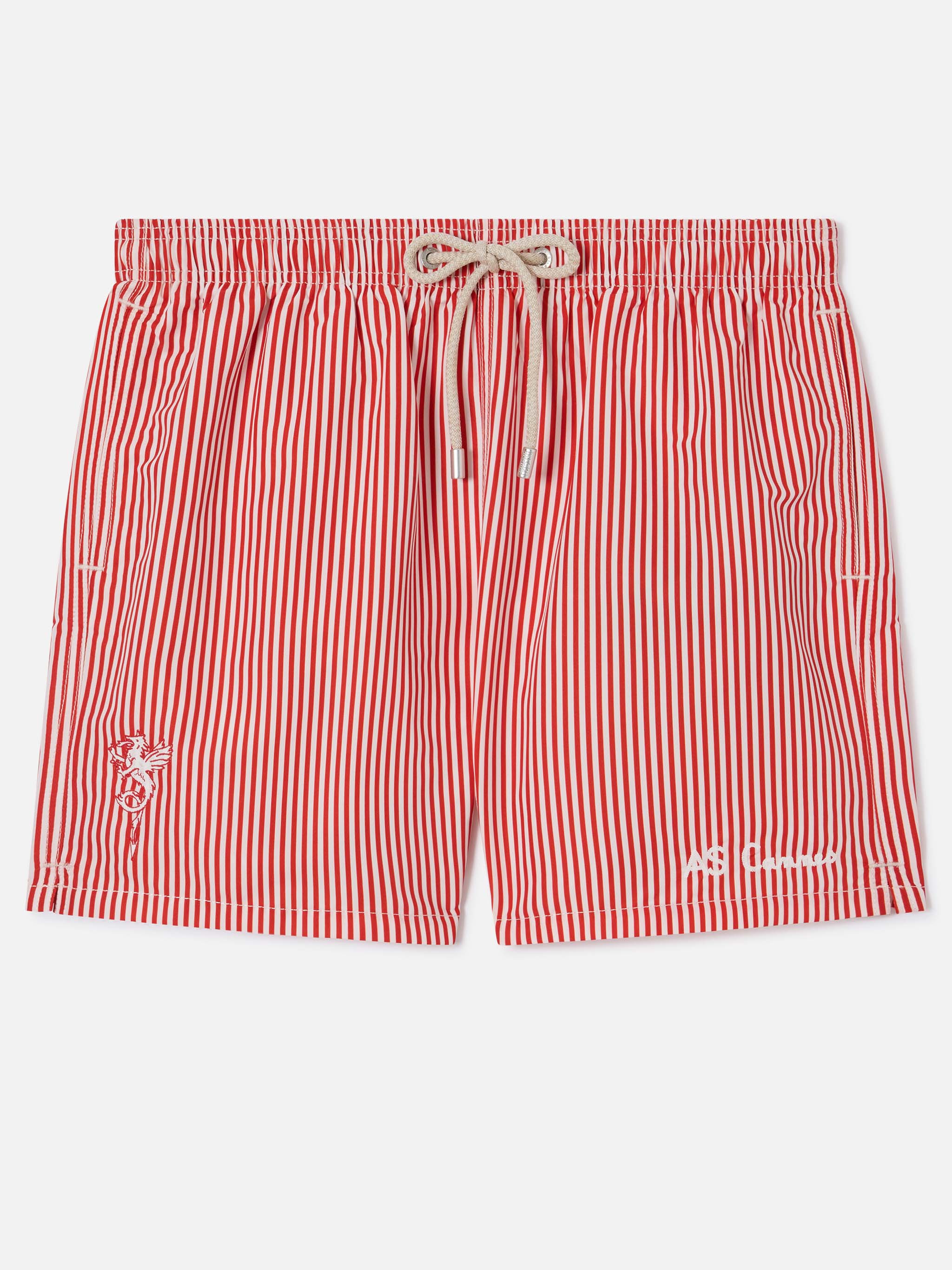 mc2-saint-barth-gustavia-costume-mare-uomo-righe-rosse-as-cannes-special-edition image 1